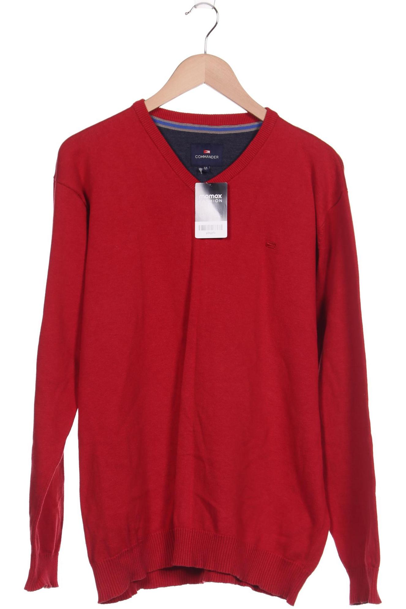 

Commander Herren Pullover, rot, Gr. 54