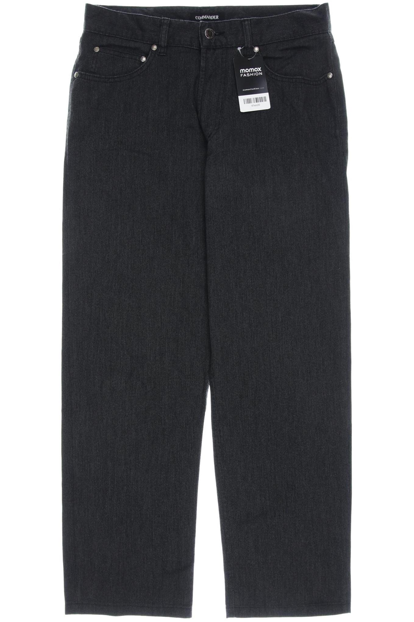 Thumbnail - Commander Herren Stoffhose, grau, Gr. 33