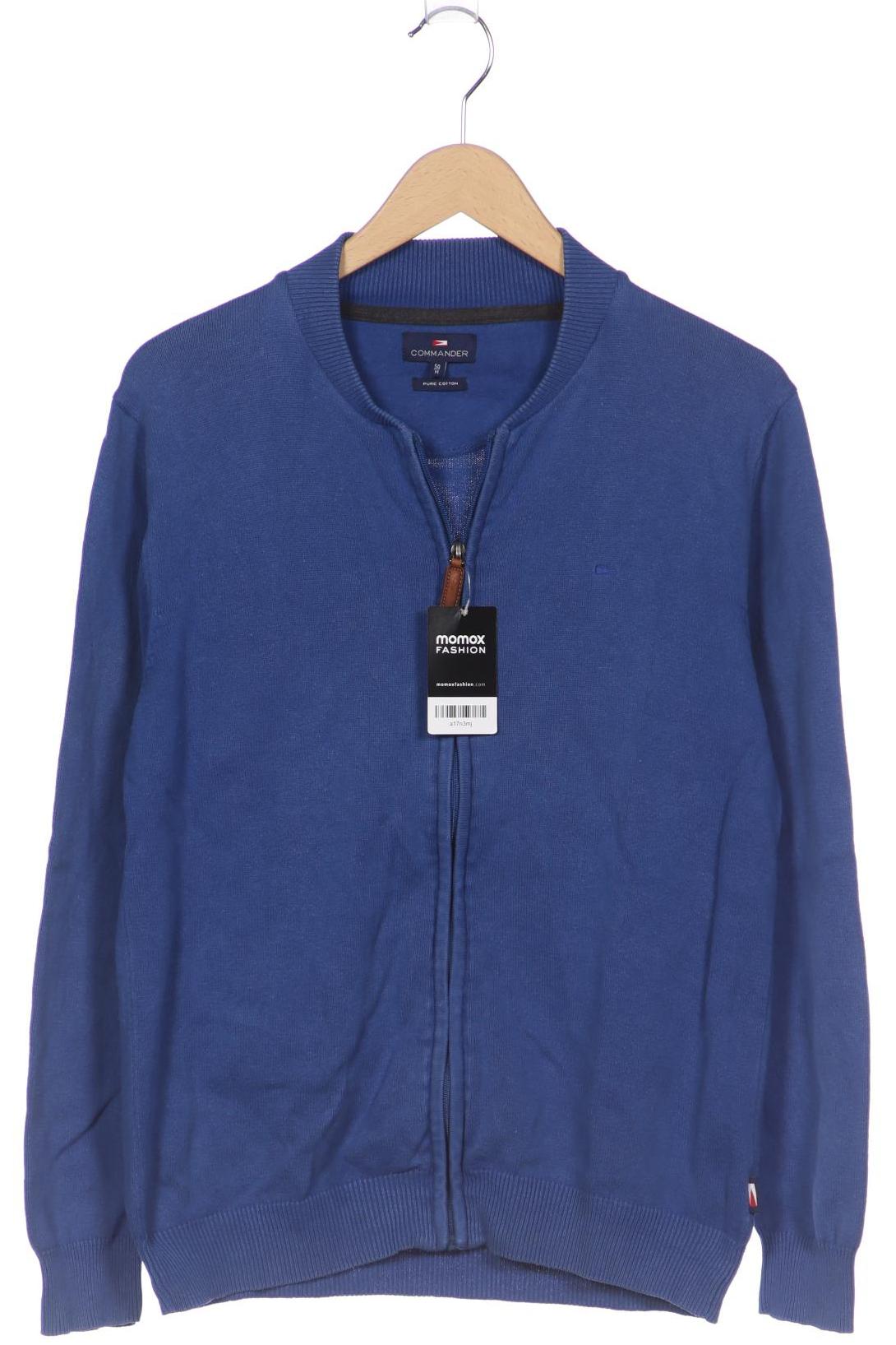 

COMMANDER Herren Strickjacke, blau