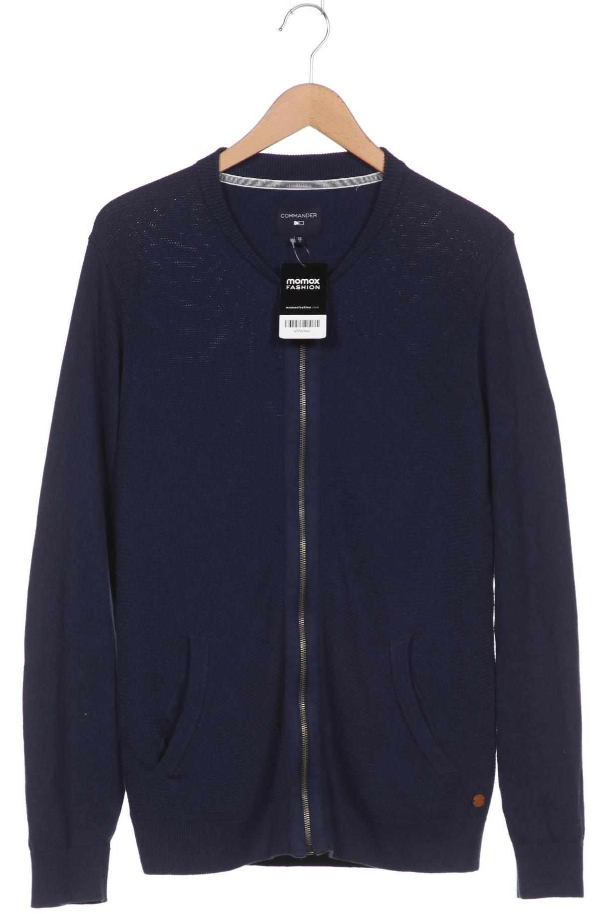 

Commander Herren Strickjacke, marineblau, Gr. 52