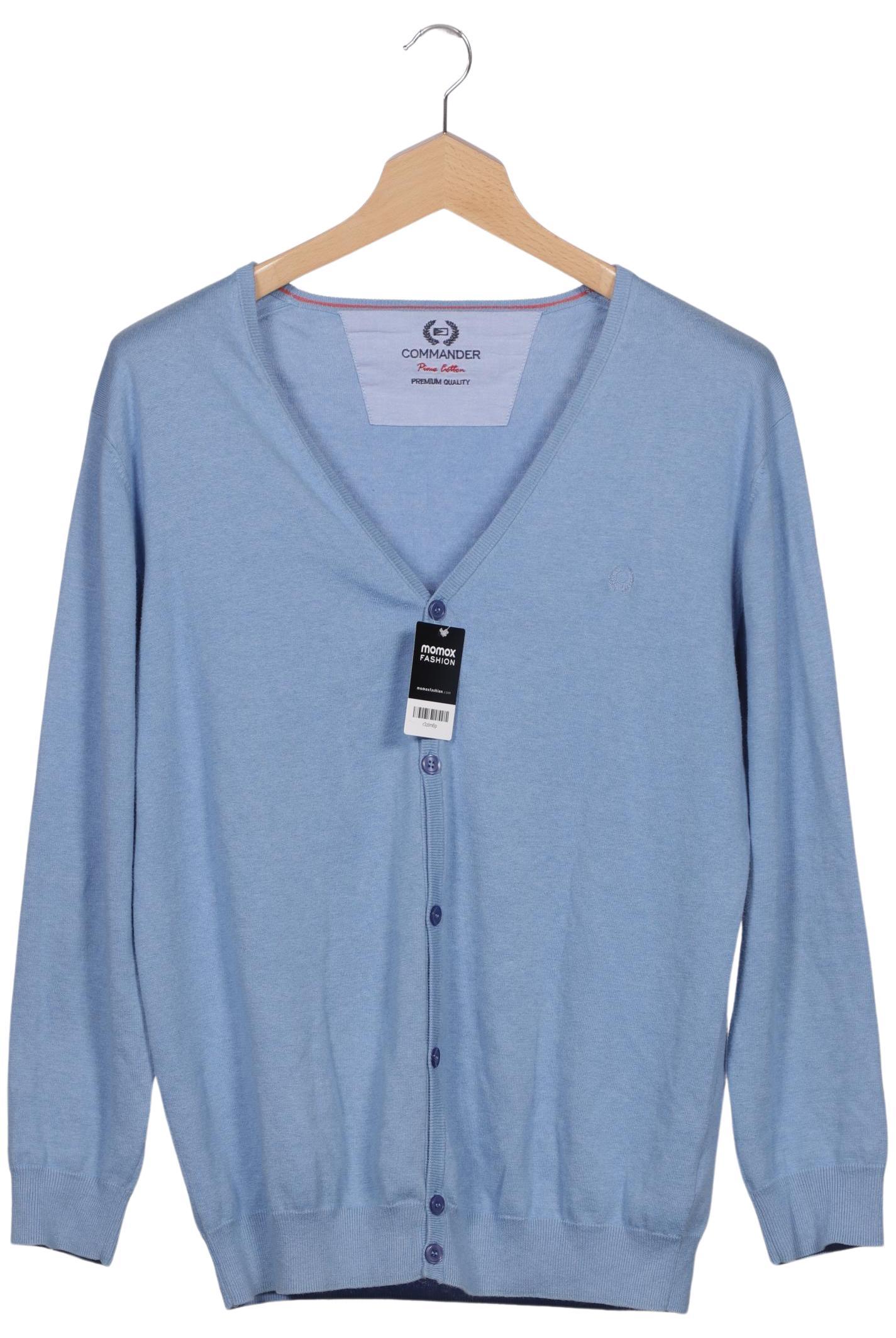 

Commander Herren Strickjacke, blau, Gr. 56