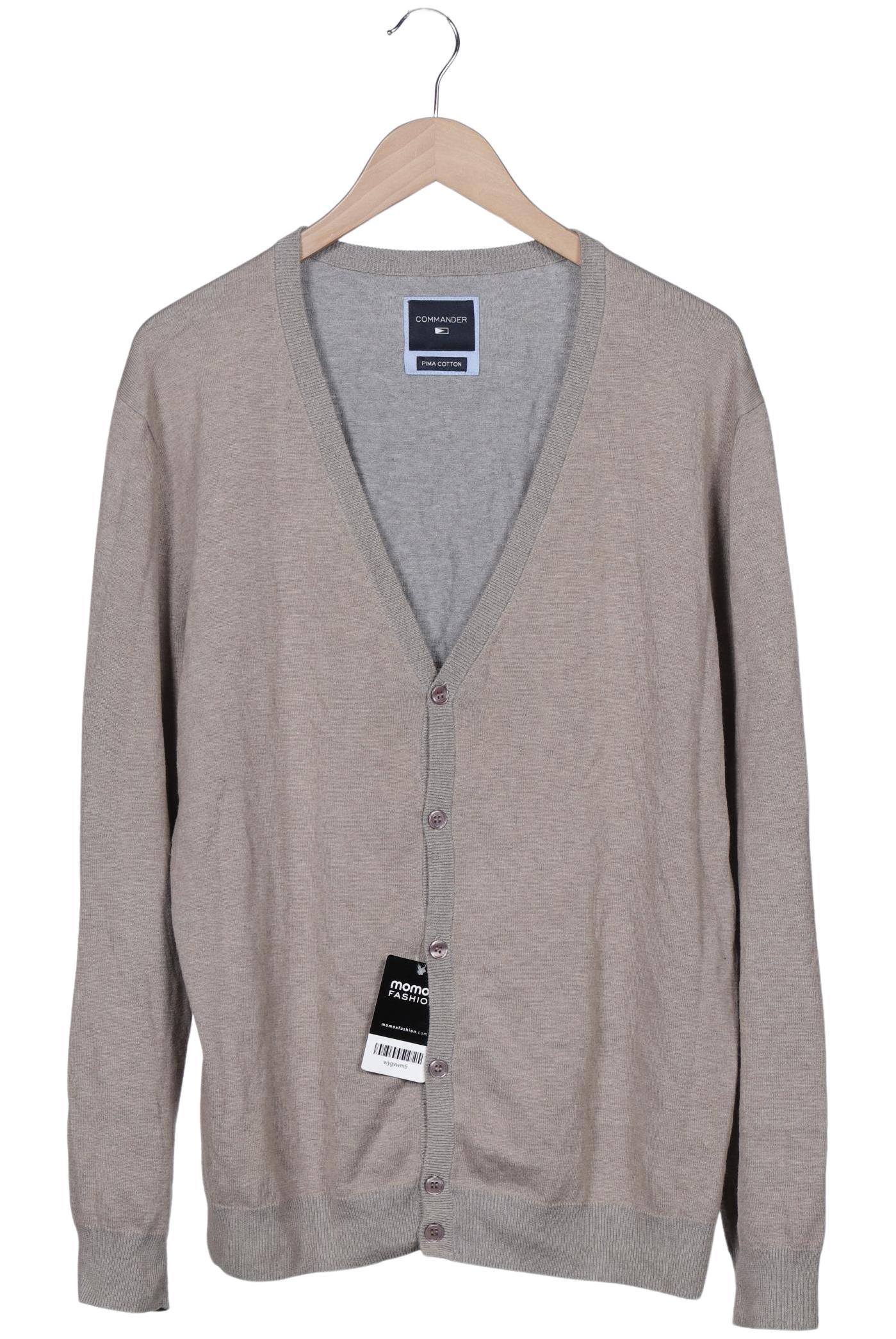 

Commander Herren Strickjacke, beige, Gr. 52