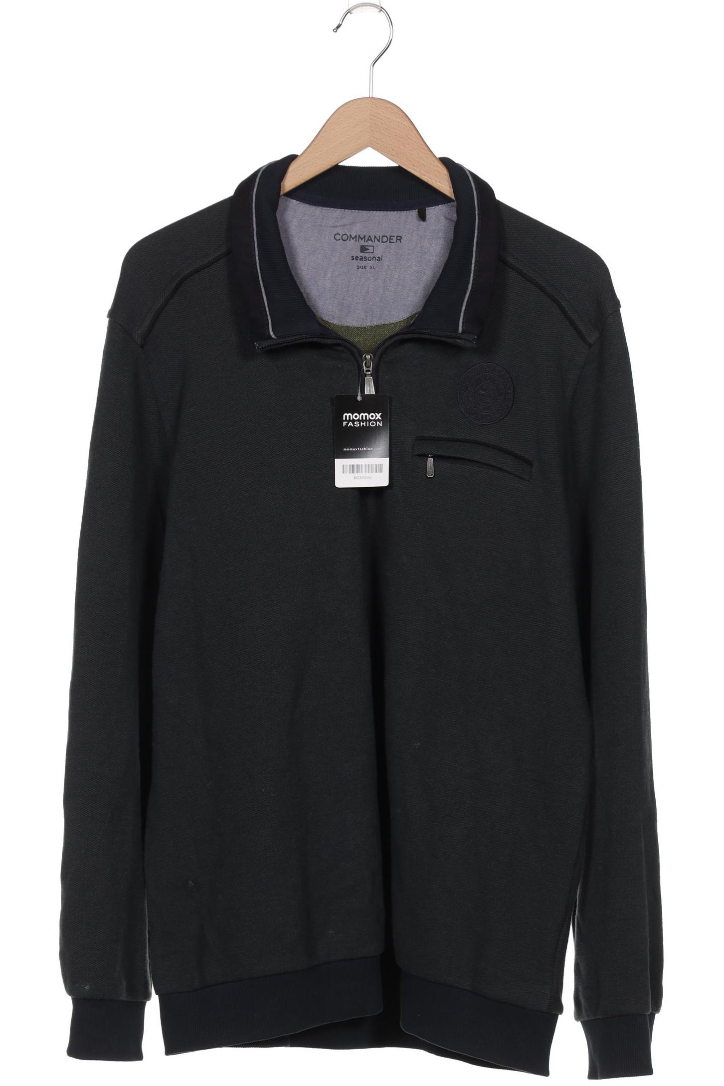

Commander Herren Sweatshirt, marineblau, Gr. 54
