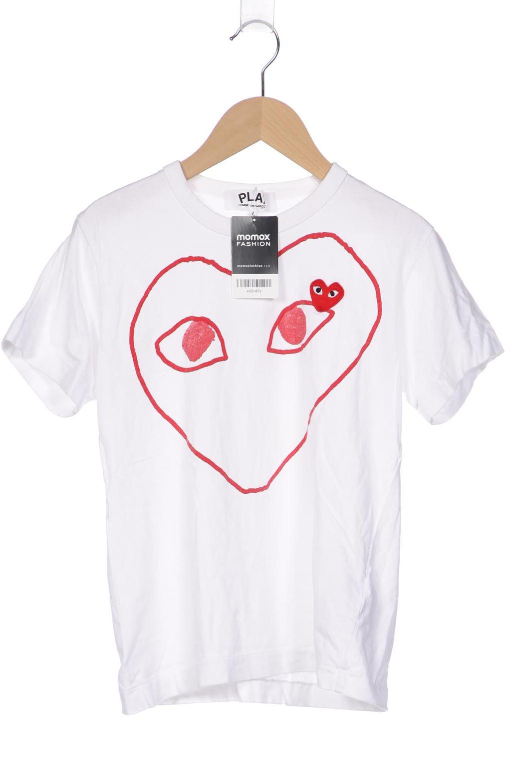 

Comme des Garcons Play Damen T-Shirt, weiß