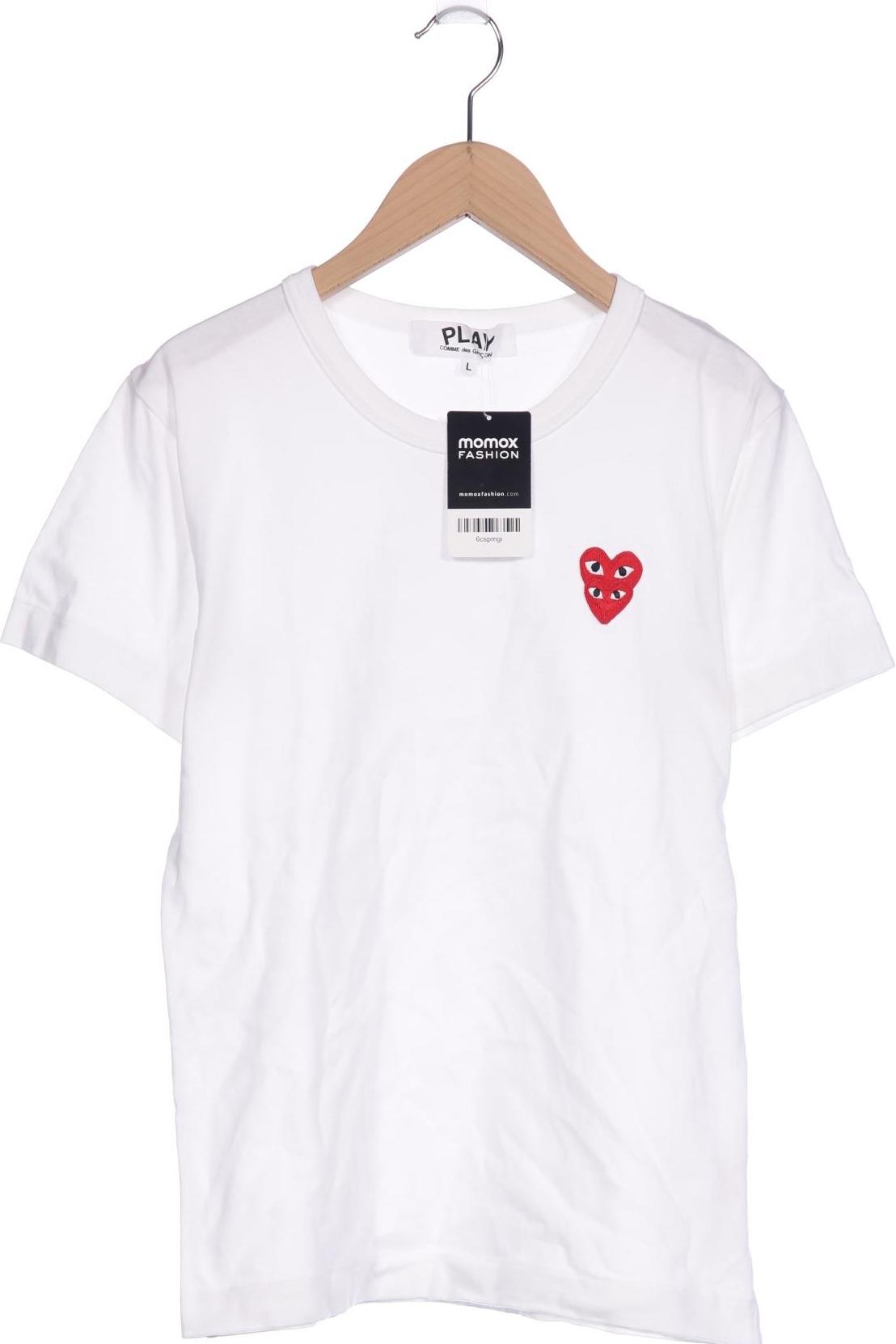 

Comme des Garcons Play Herren T-Shirt, weiß, Gr. 52