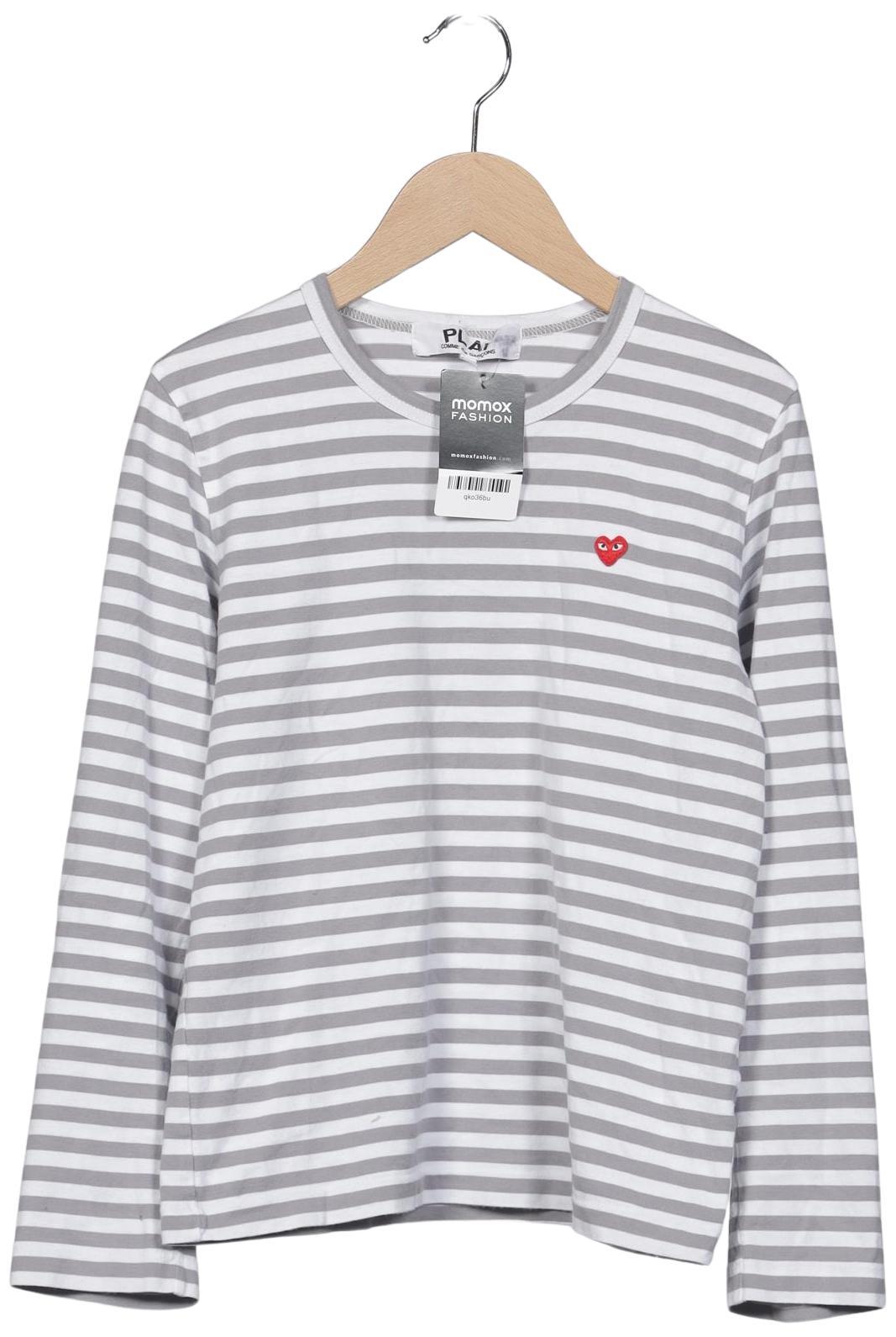 

Comme des Garcons Play Damen Langarmshirt, grau, Gr. 38