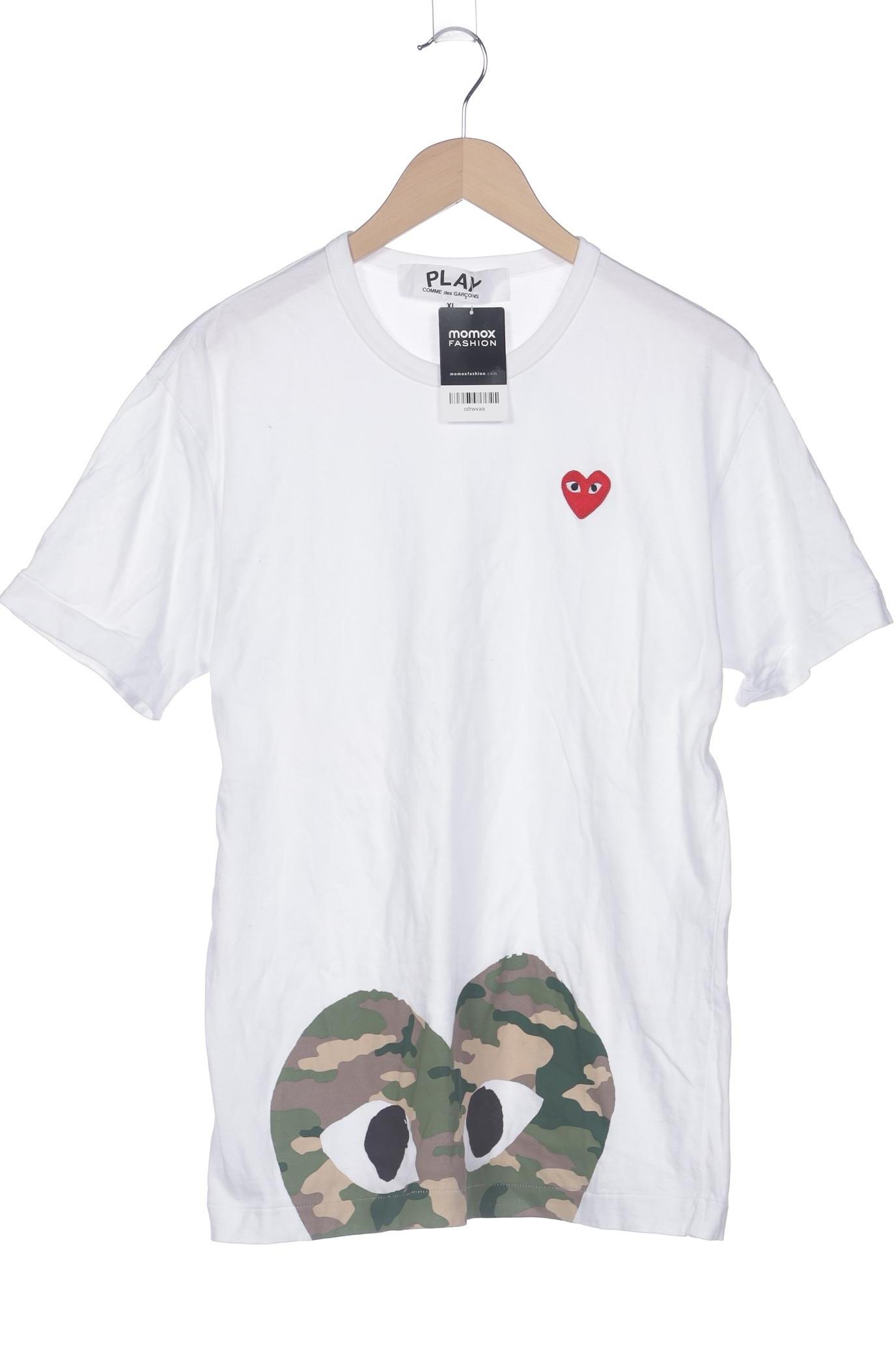 

Comme des Garcons Play Herren T-Shirt, weiß, Gr. 54