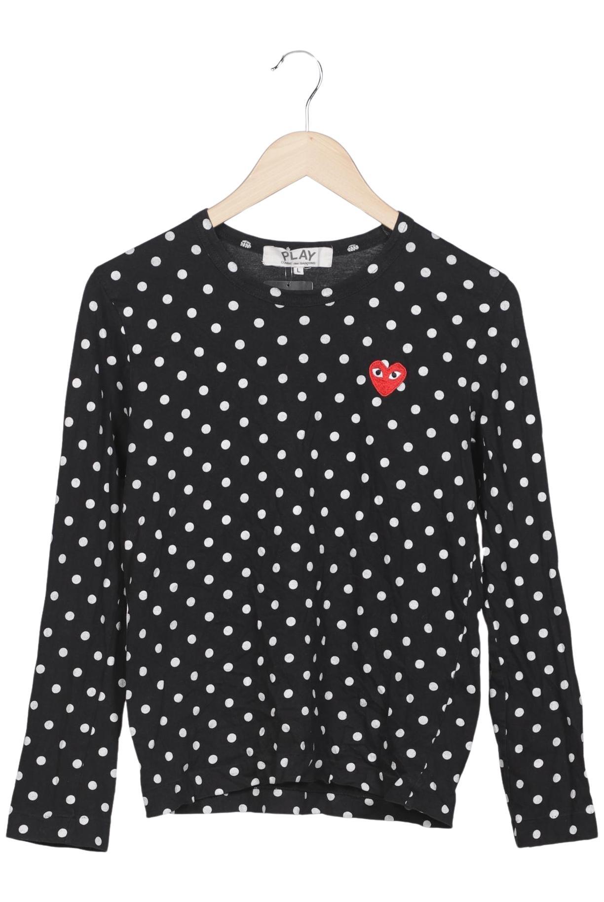 

Comme des Garcons Play Damen Langarmshirt, mehrfarbig, Gr. 42