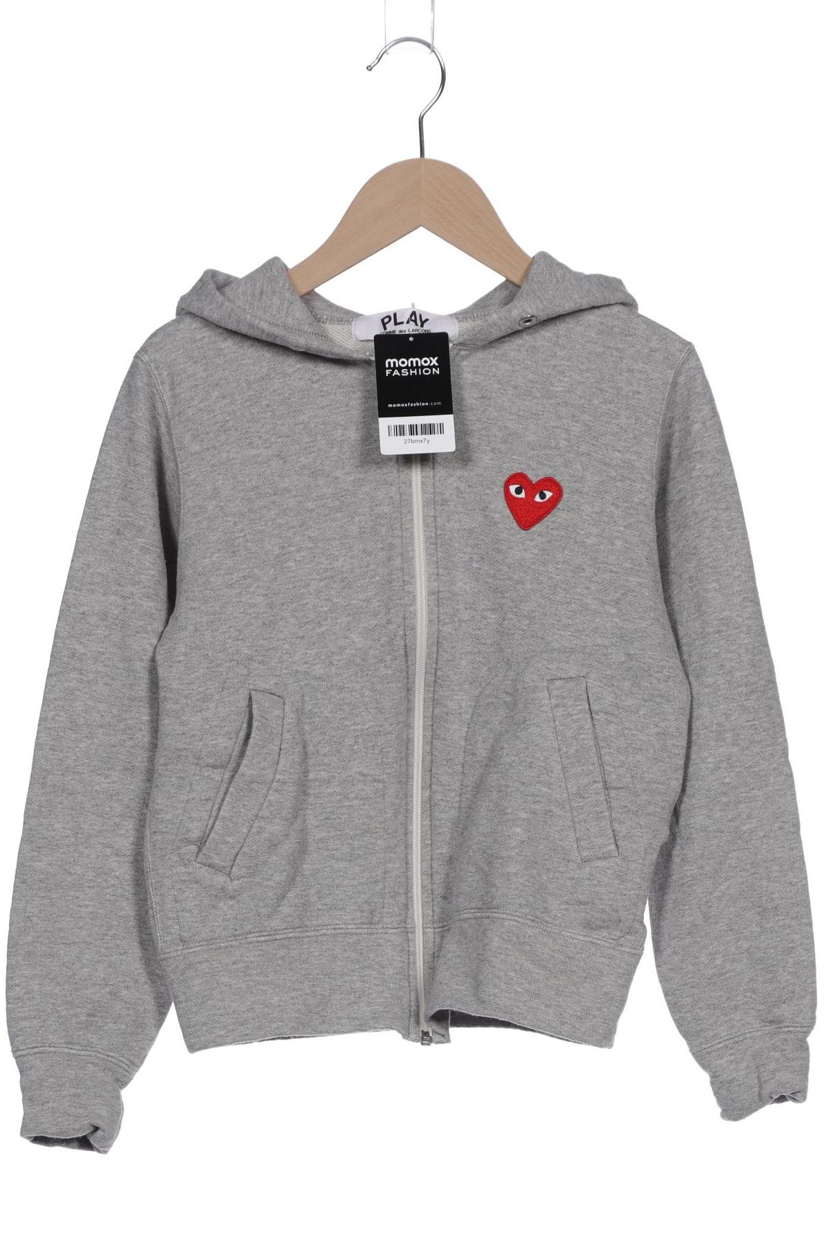 

Comme des Garcons Play Damen Kapuzenpullover, grau, Gr. 34