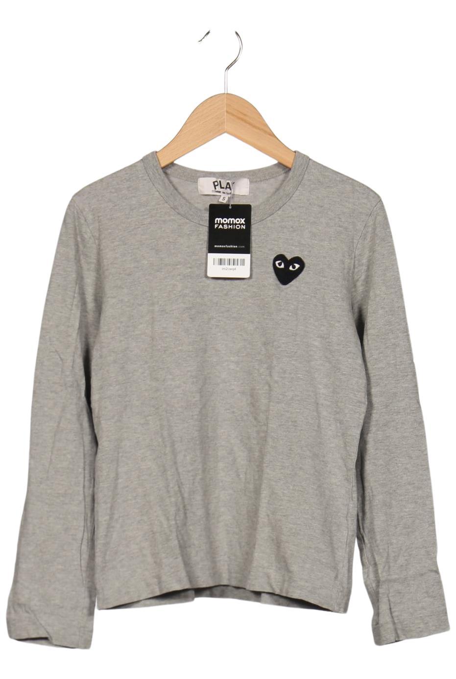 

Comme des Garcons Play Damen Langarmshirt, grau, Gr. 36