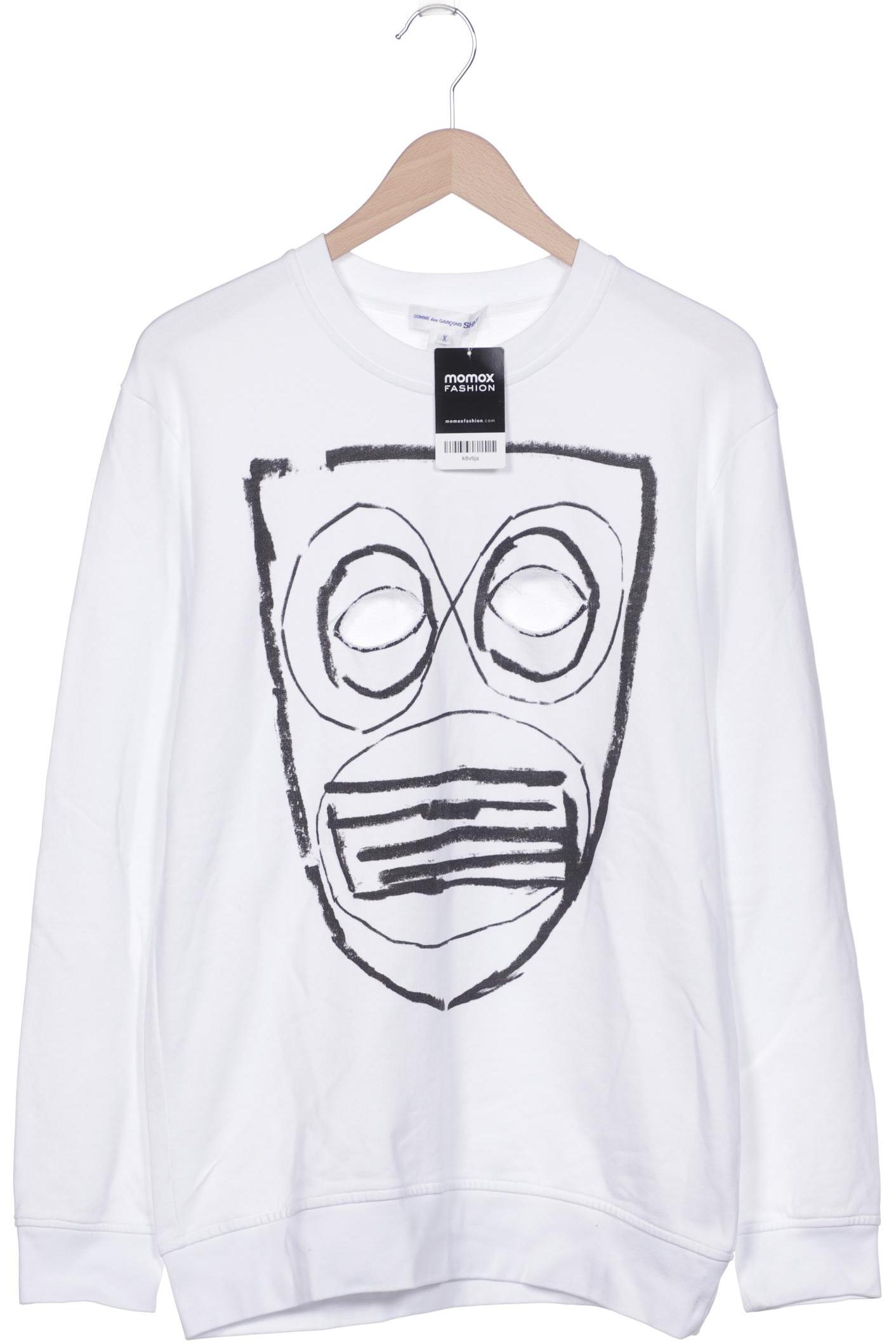 

Comme des Garcons Herren Sweatshirt, weiß, Gr. 54