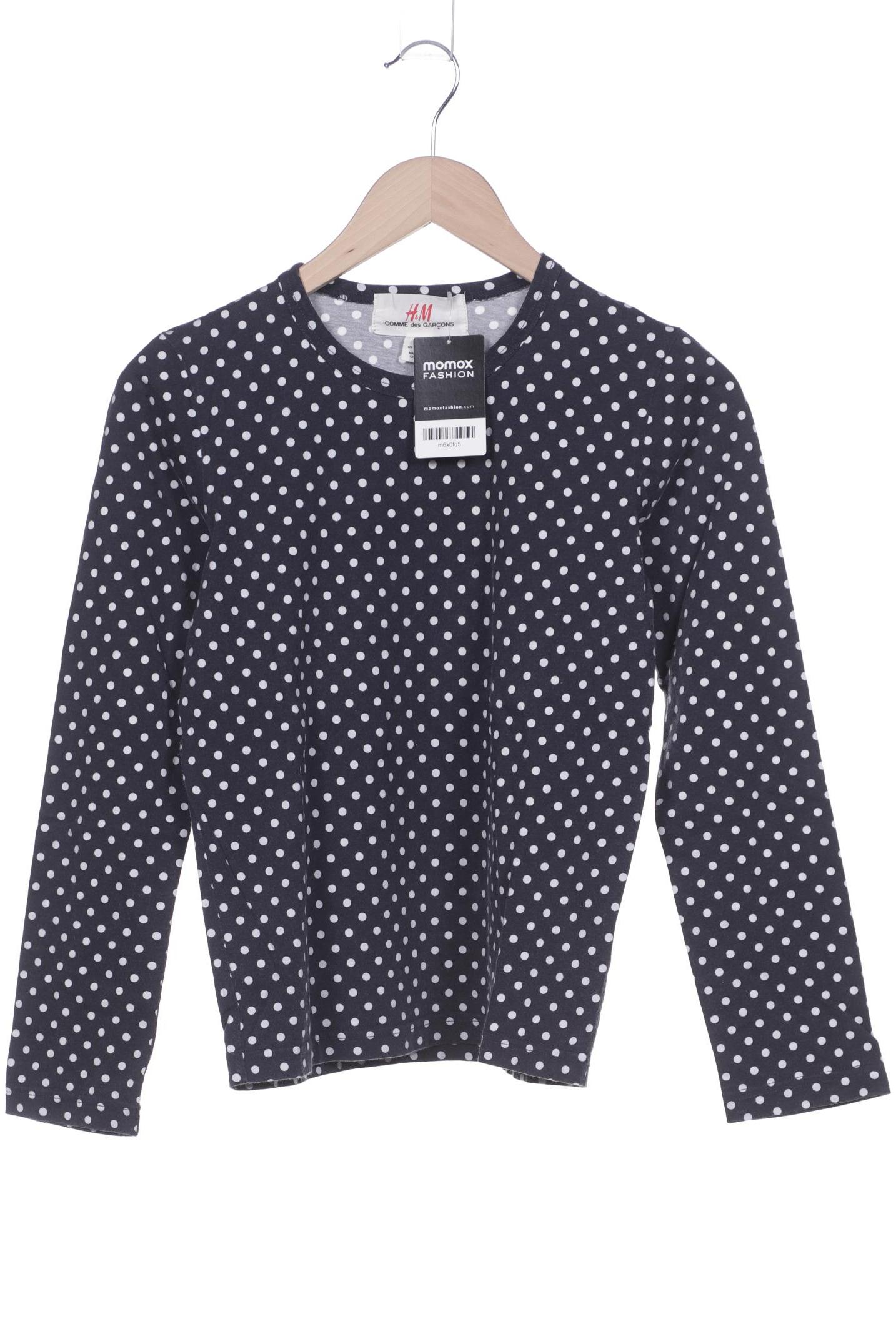 

Comme des Garcons for H&M Damen Langarmshirt, marineblau, Gr. 36