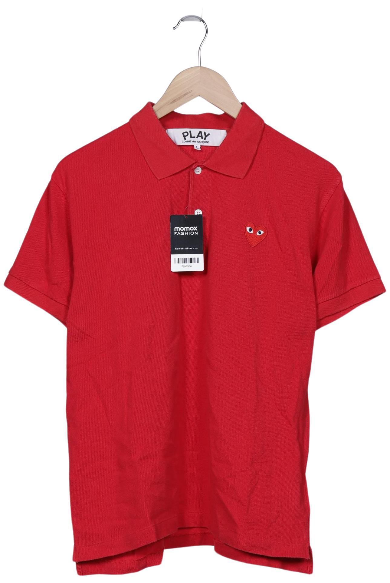 

Comme des Garcons Play Herren Poloshirt, rot, Gr. 52