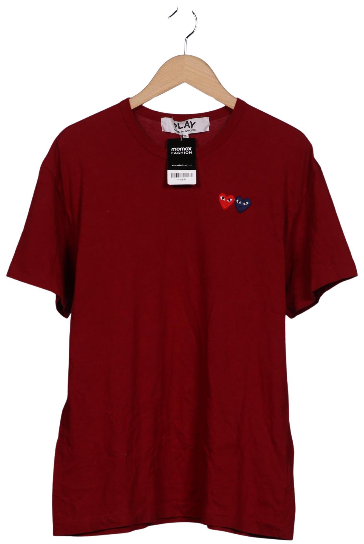 

Comme des Garcons Play Herren T-Shirt, rot, Gr. 56
