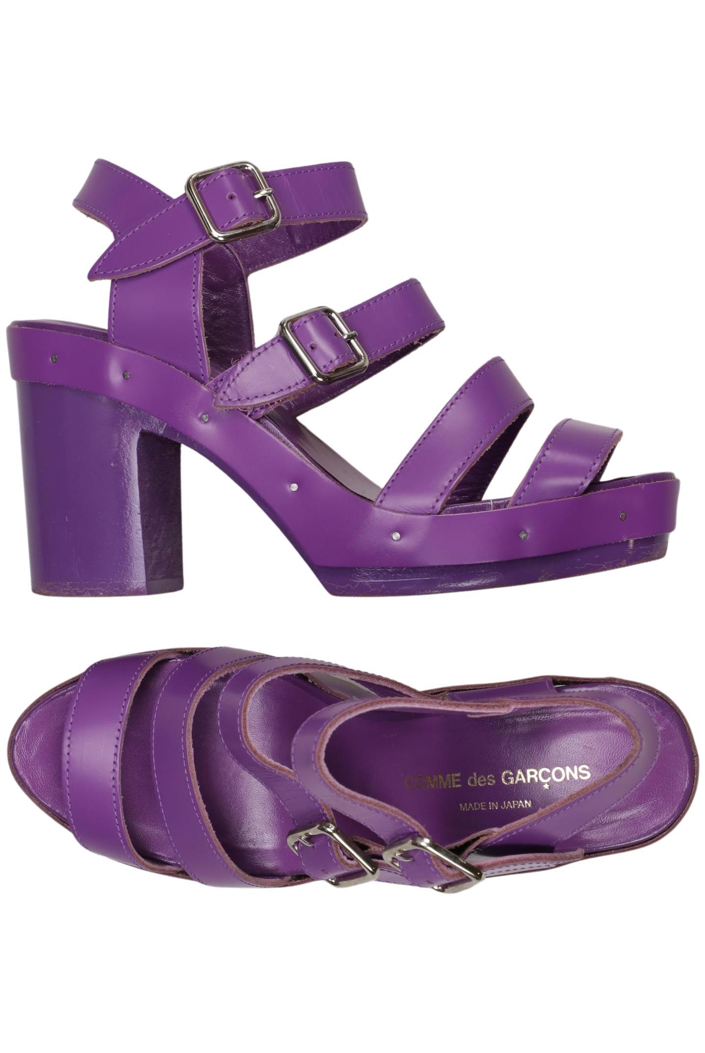 

Comme des Garcons Damen Sandale, flieder, Gr. 38.5