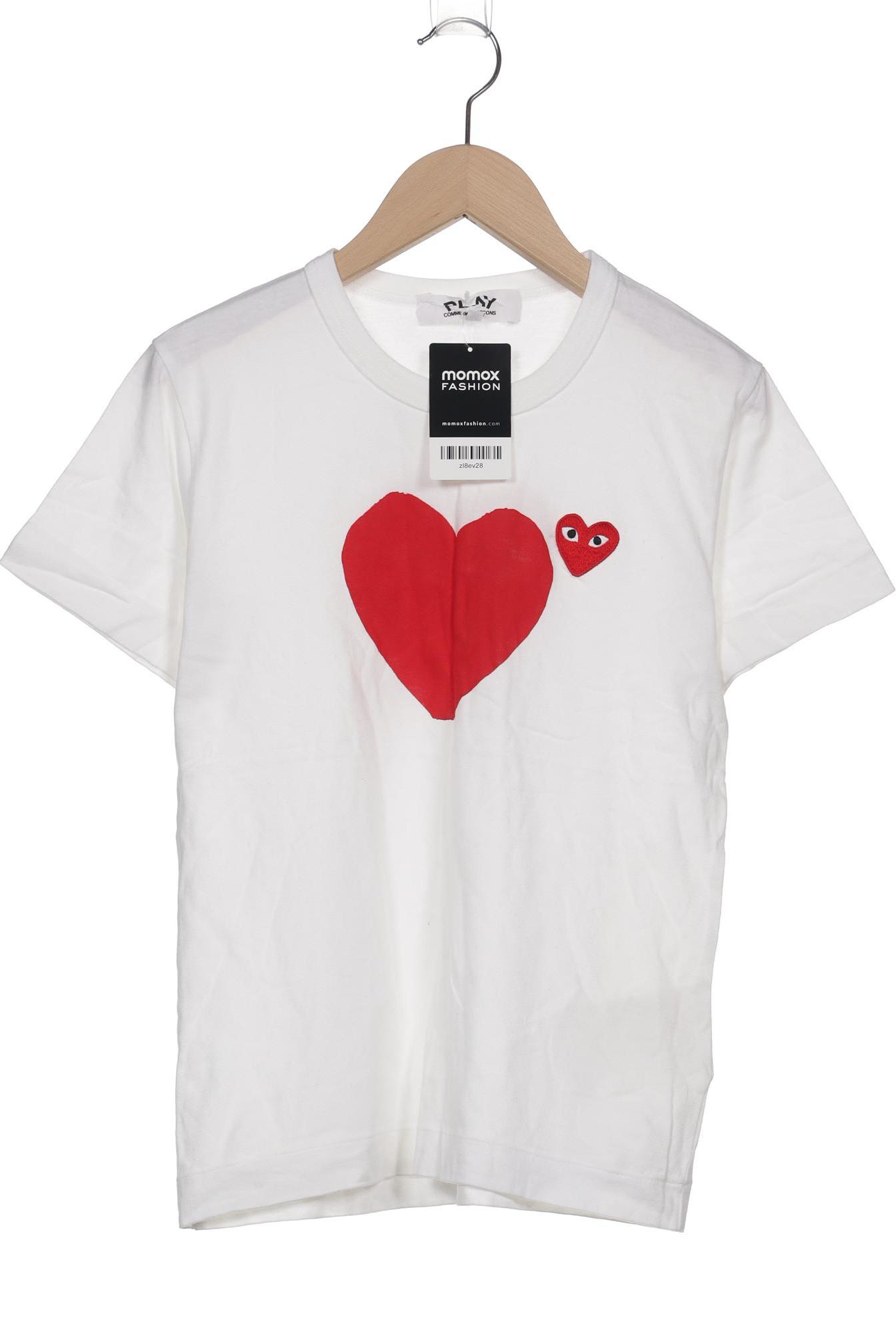 

Comme des Garcons Play Damen T-Shirt, weiß, Gr. 38