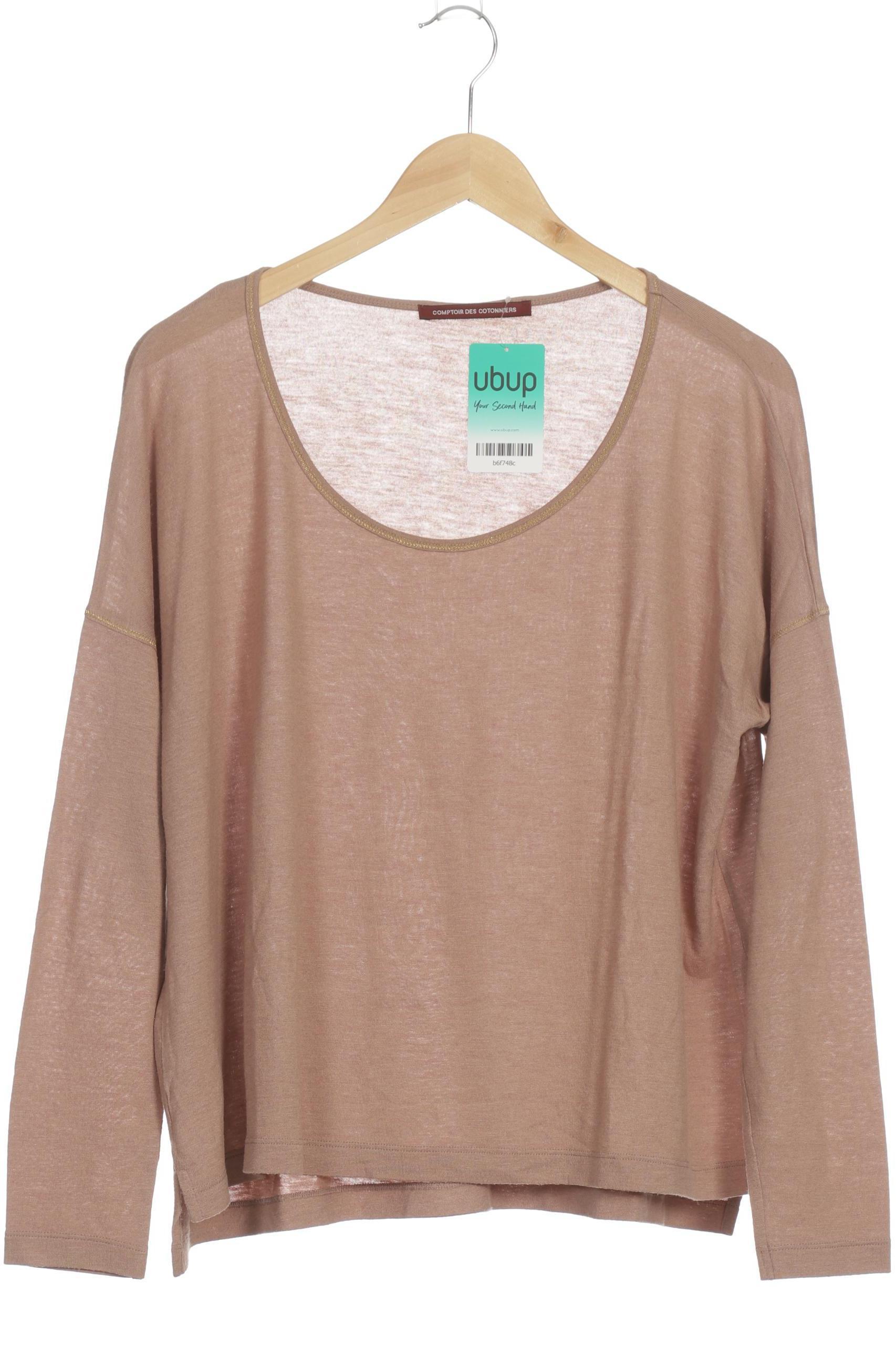 

Comptoir des Cotonniers Damen Langarmshirt, braun, Gr.