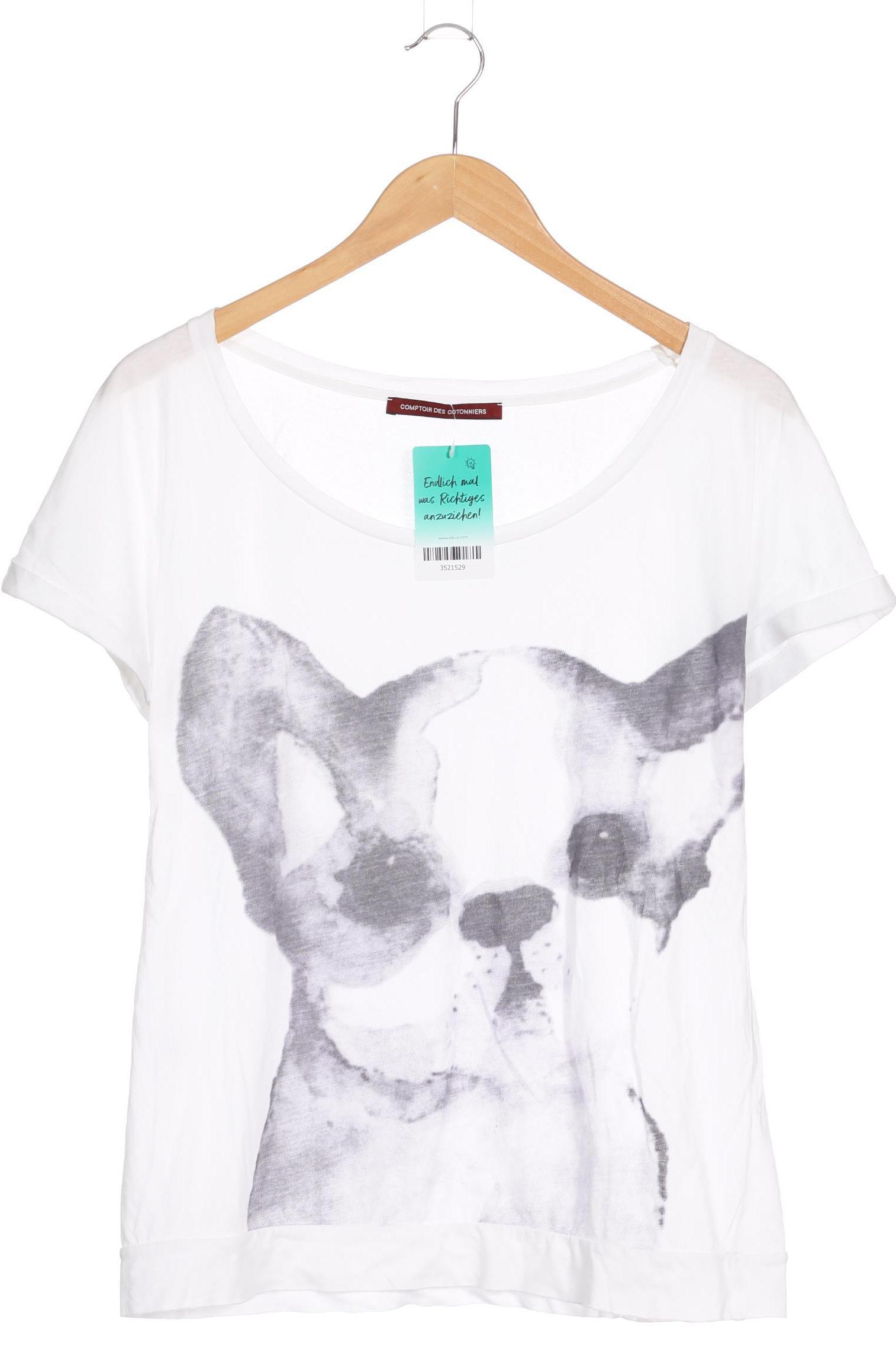 

Comptoir des Cotonniers Damen T-Shirt, weiß, Gr.