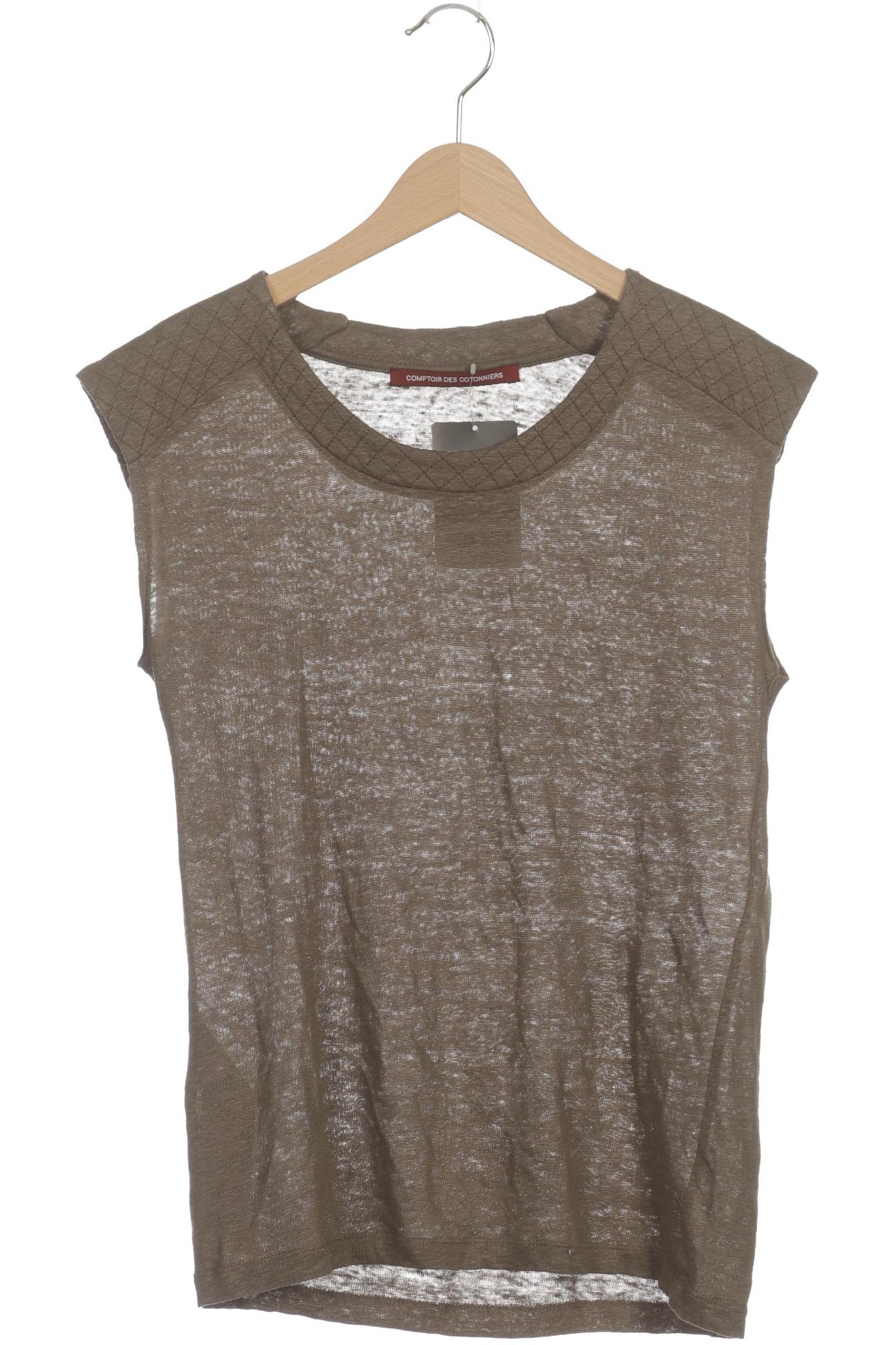 

Comptoir des Cotonniers Damen T-Shirt, braun, Gr.