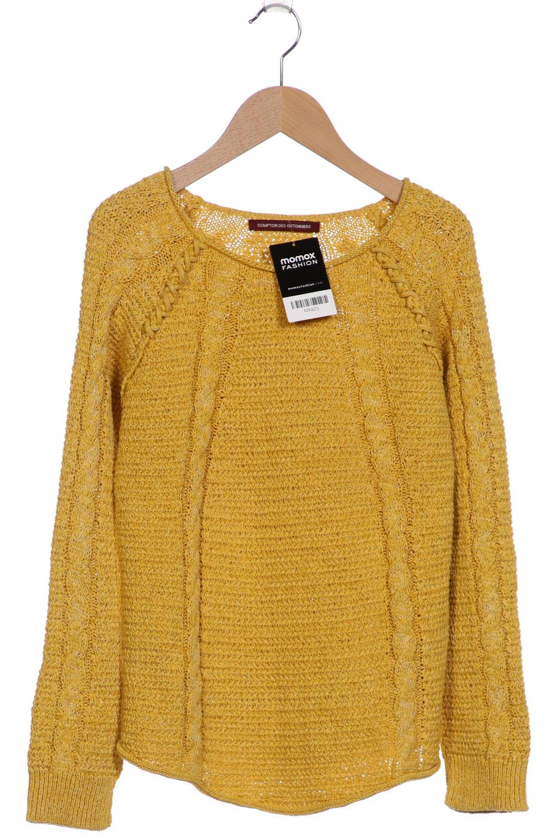 

Comptoir des Cotonniers Damen Pullover, gelb, Gr. 38