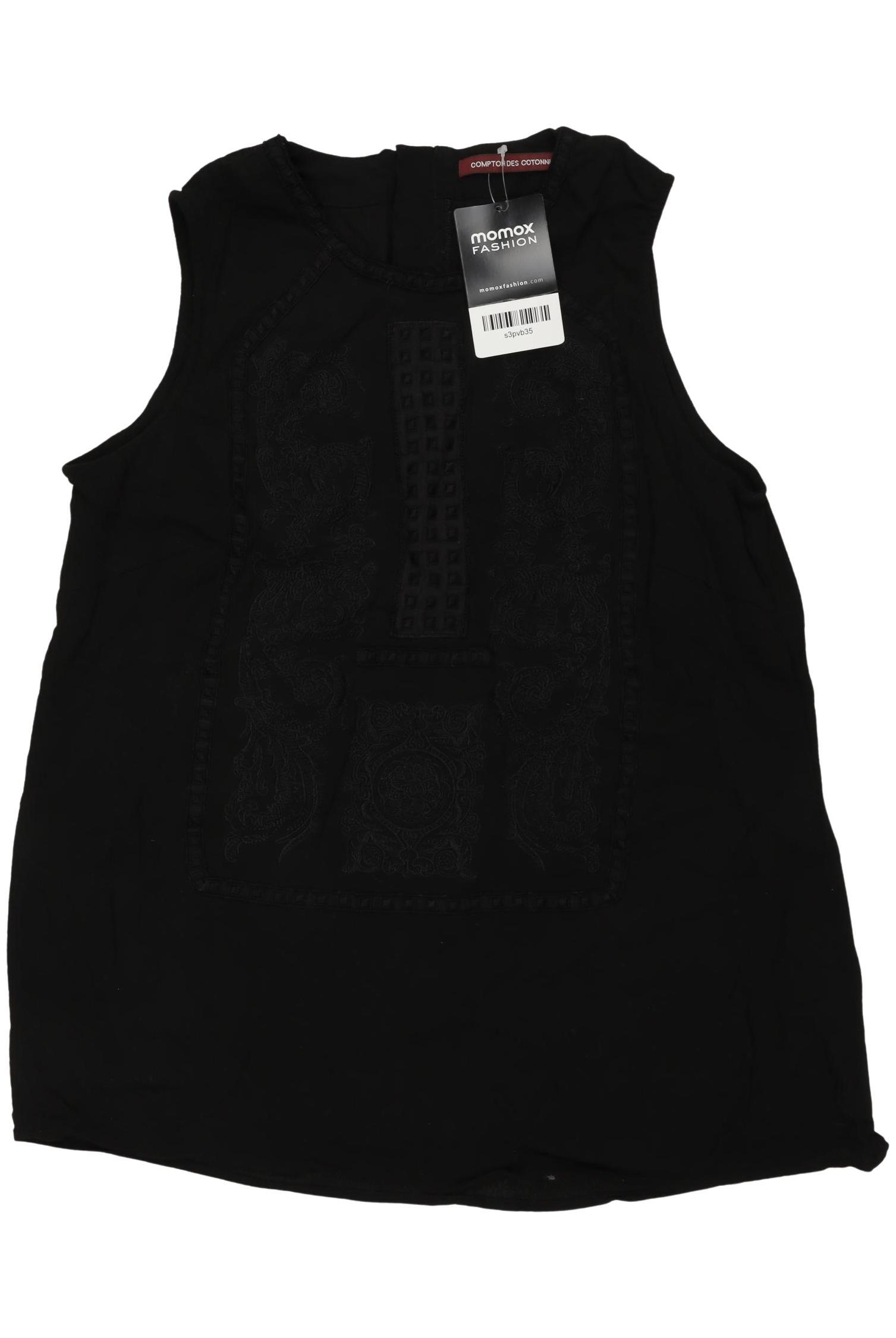

Comptoir des Cotonniers Damen Top, schwarz, Gr. 40