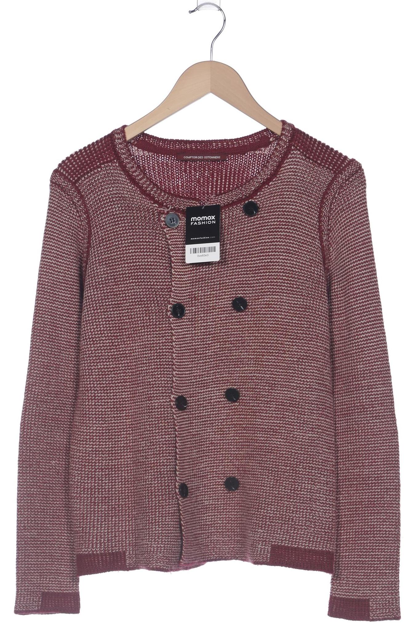 

Comptoir des Cotonniers Damen Strickjacke, bordeaux, Gr. 38
