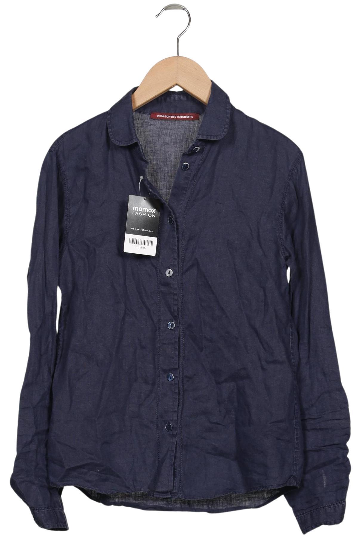 

Comptoir des Cotonniers Damen Bluse, marineblau, Gr. 34