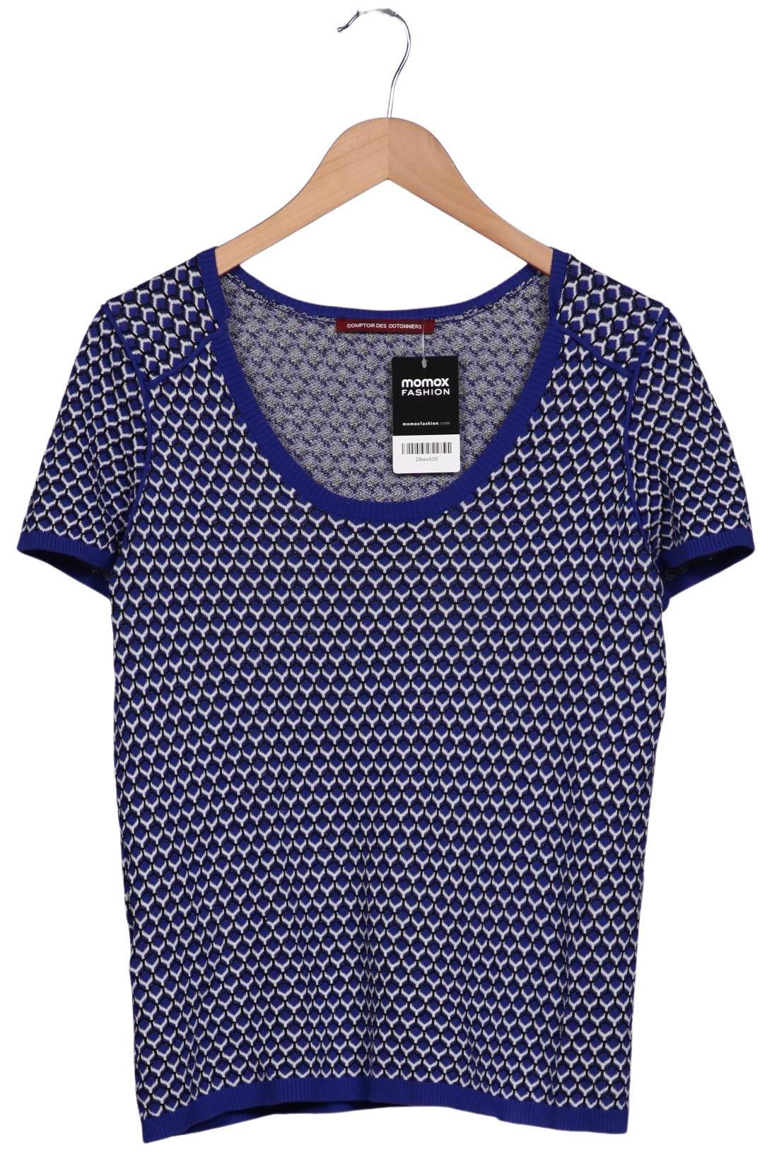 

Comptoir des Cotonniers Damen T-Shirt, blau, Gr. 42