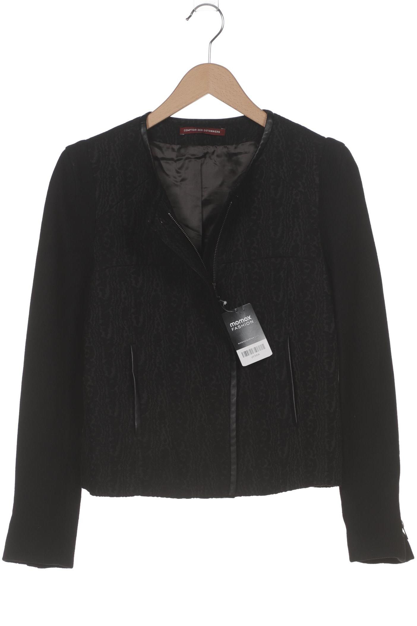 

Comptoir des Cotonniers Damen Jacke, schwarz, Gr. 40