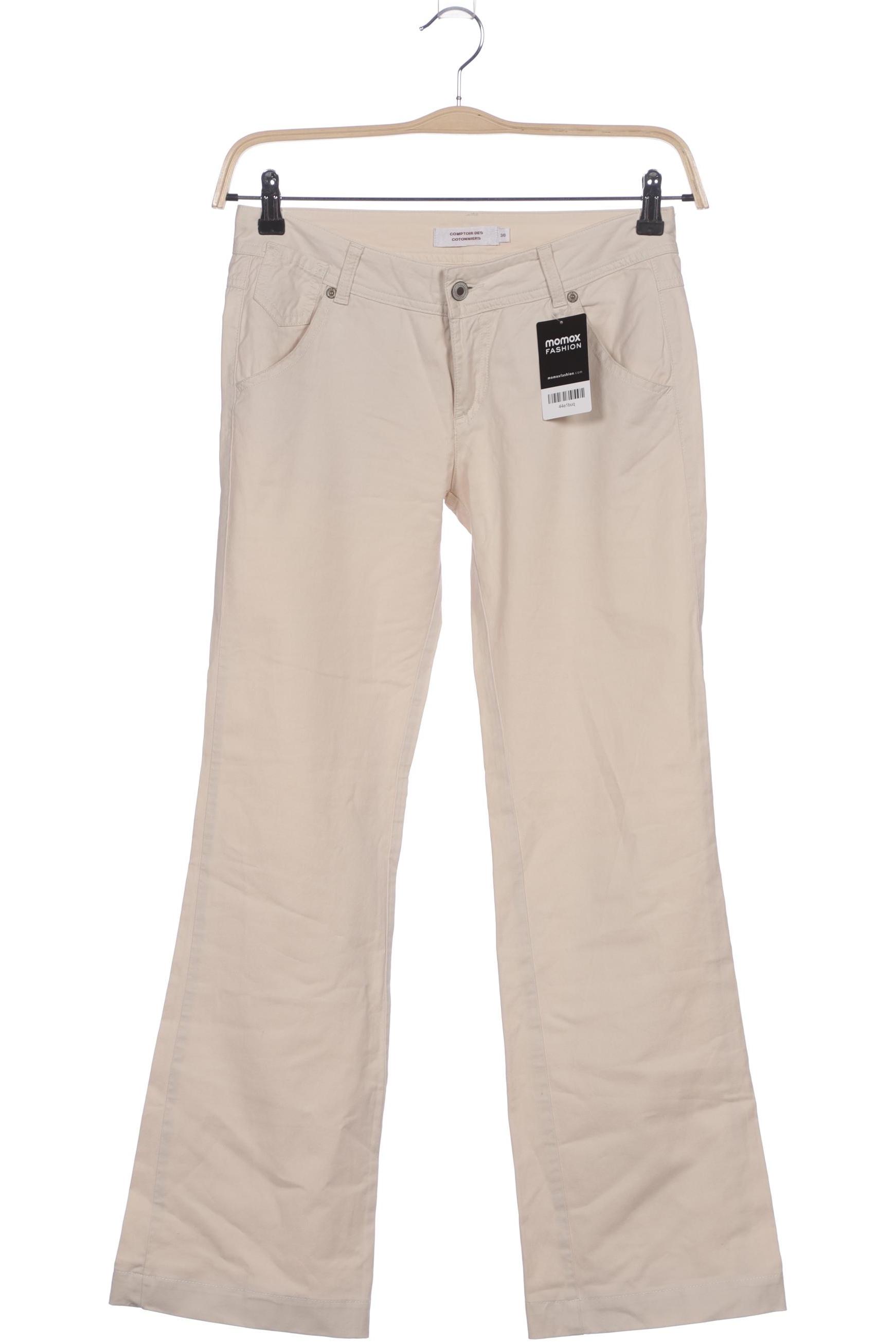 

Comptoir des Cotonniers Damen Stoffhose, cremeweiß, Gr. 38