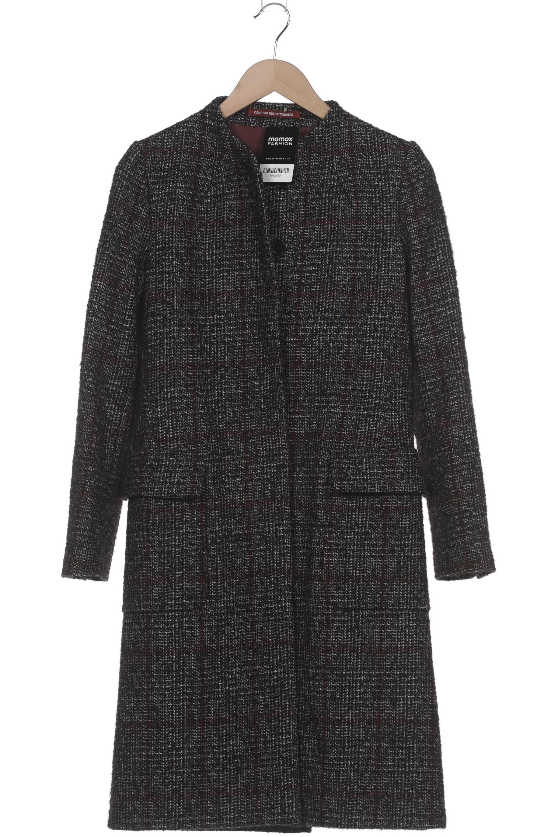 

Comptoir des Cotonniers Damen Mantel, schwarz, Gr. 38