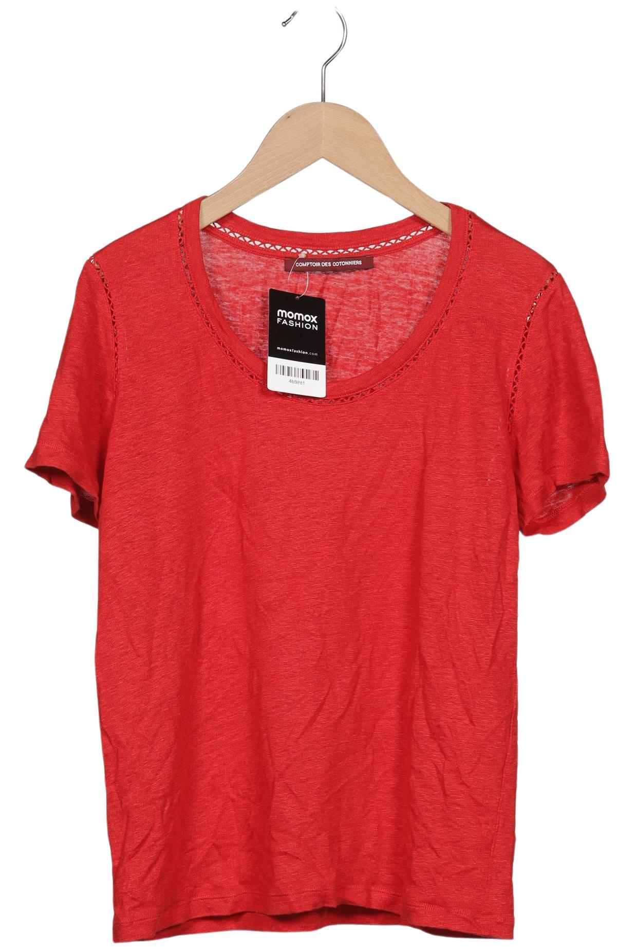 

Comptoir des Cotonniers Damen T-Shirt, rot, Gr. 38