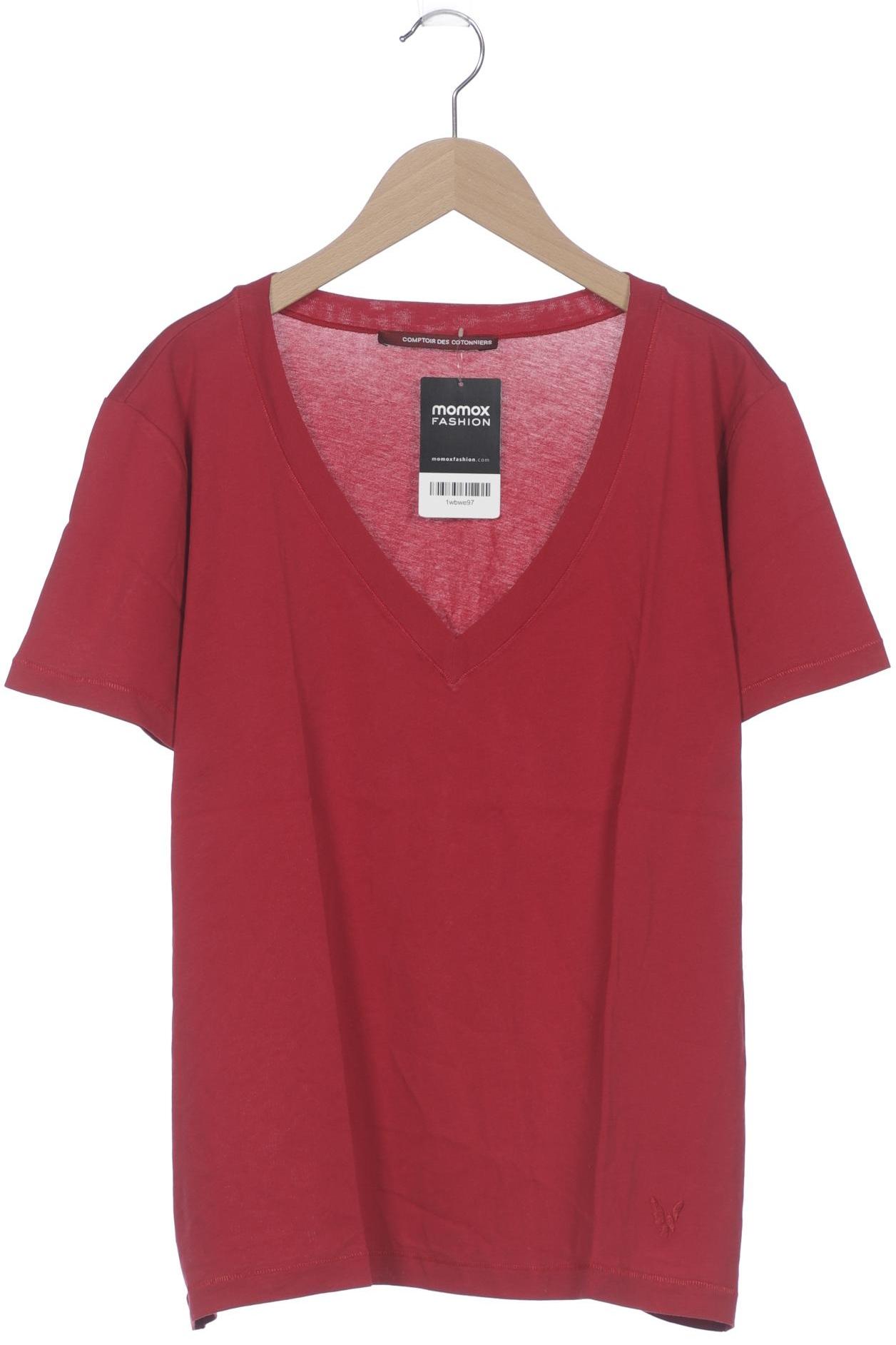 

Comptoir des Cotonniers Damen T-Shirt, bordeaux, Gr. 44