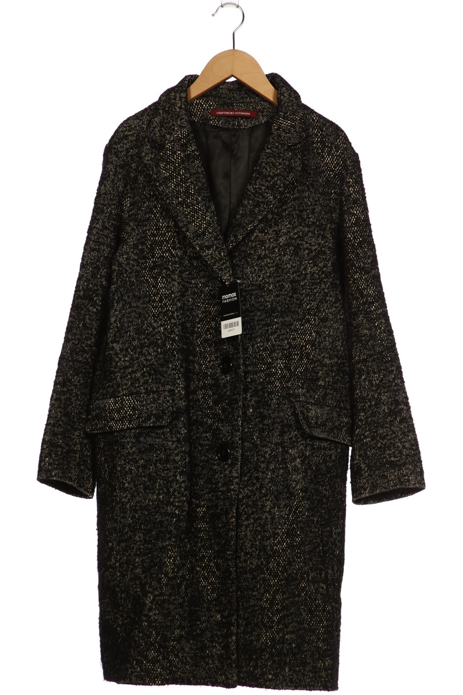 

Comptoir des Cotonniers Damen Mantel, schwarz, Gr. 36