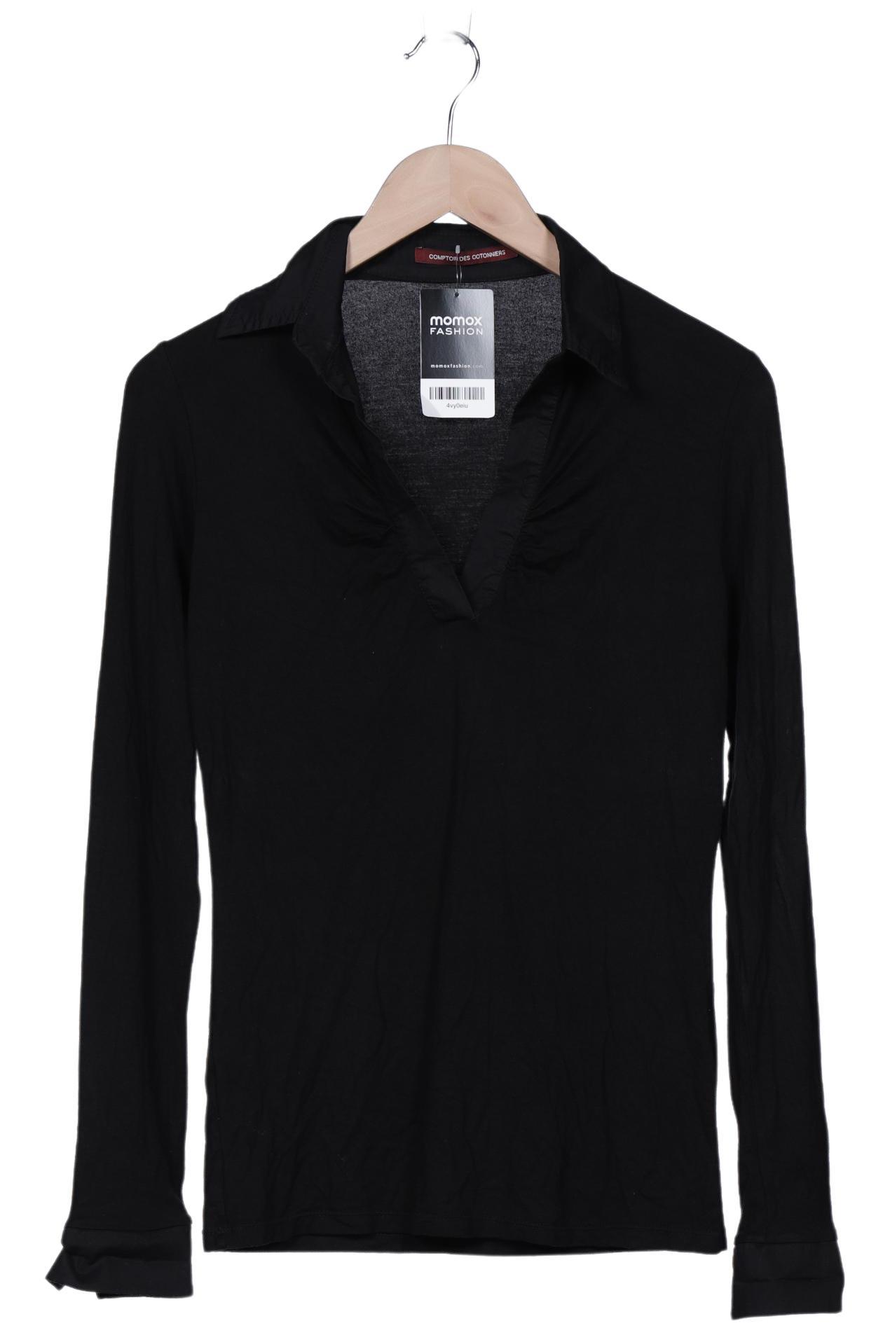 

Comptoir des Cotonniers Damen Poloshirt, schwarz, Gr. 34