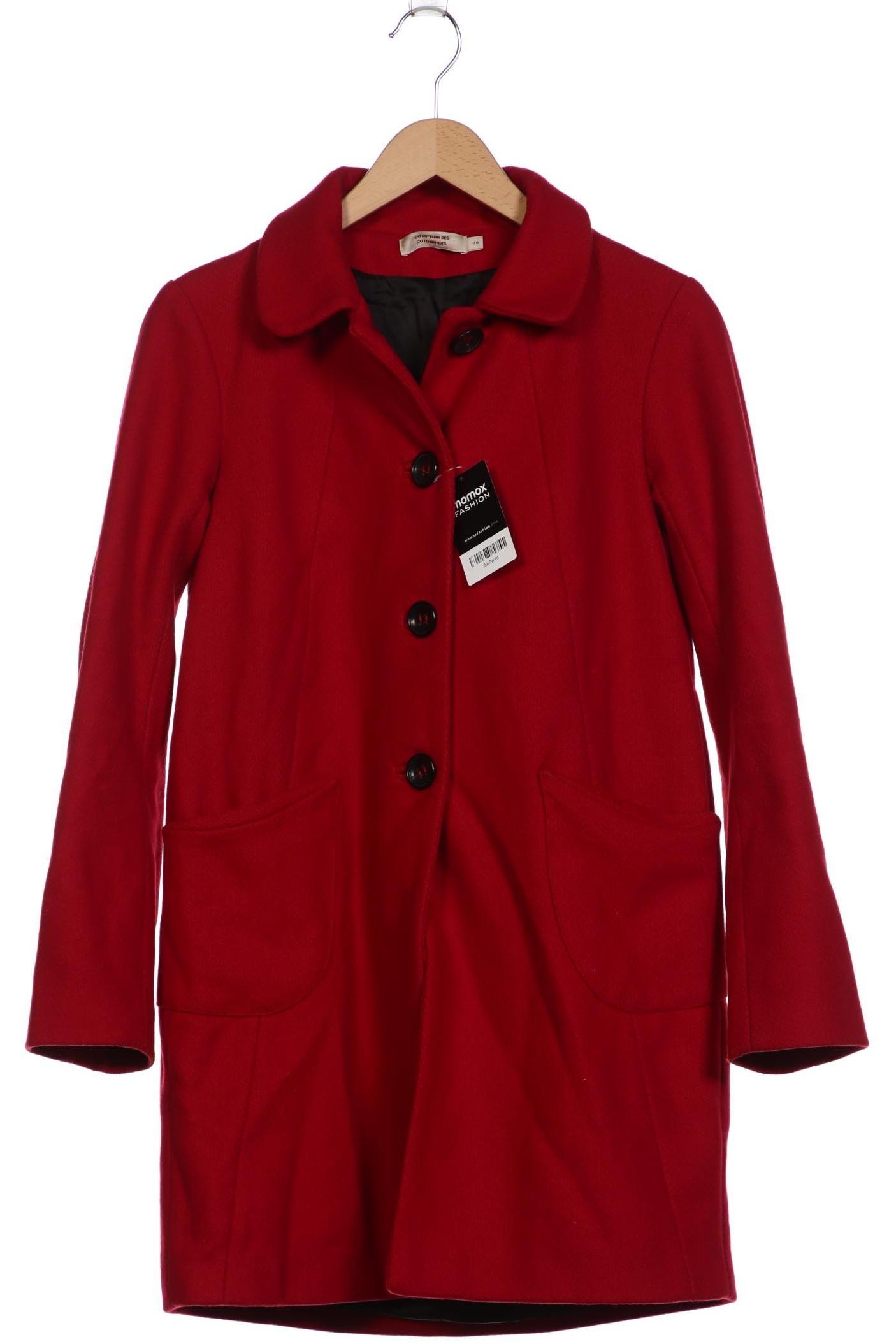 

Comptoir des Cotonniers Damen Mantel, rot, Gr. 38