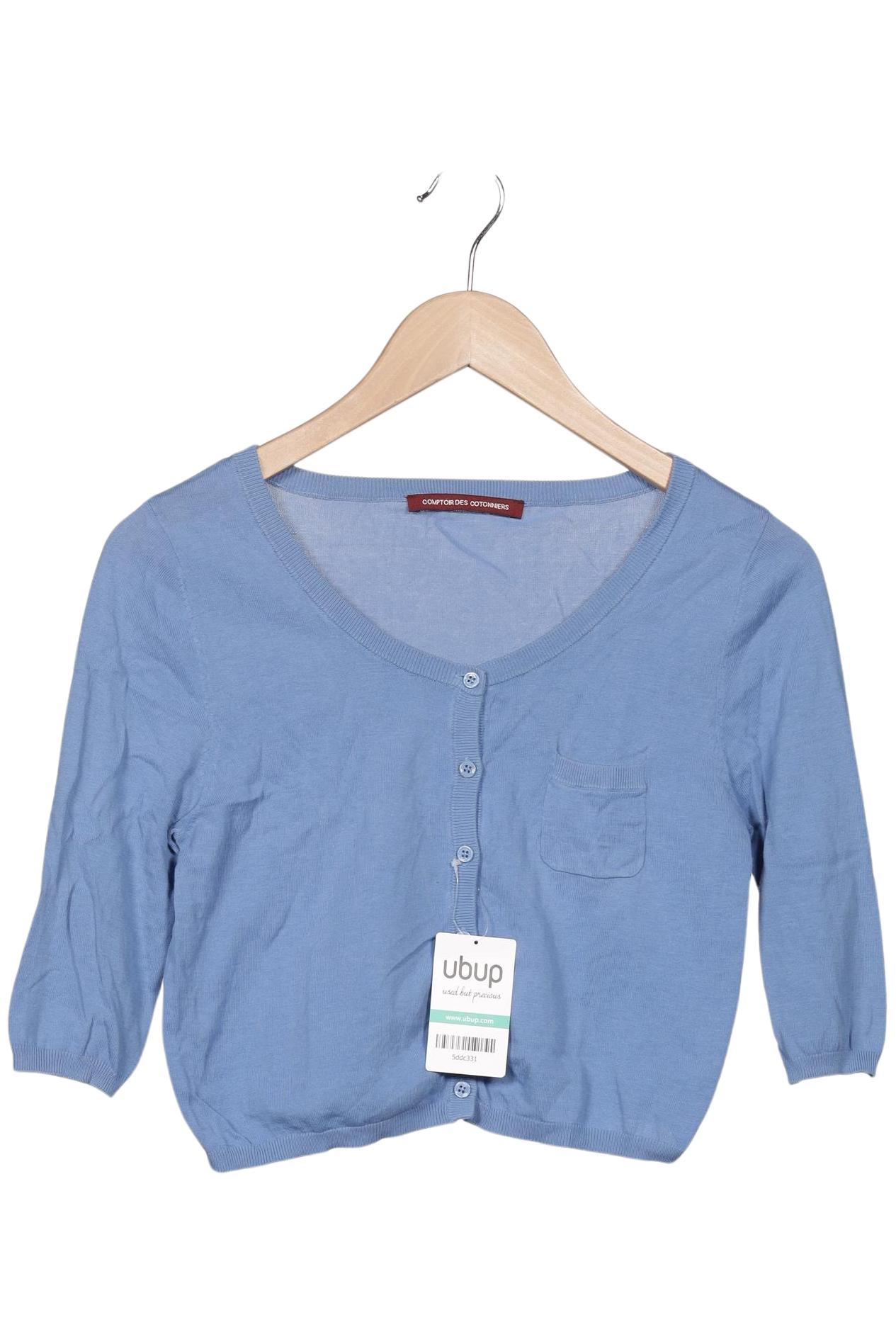 

Comptoir des Cotonniers Damen Strickjacke, blau, Gr. 36
