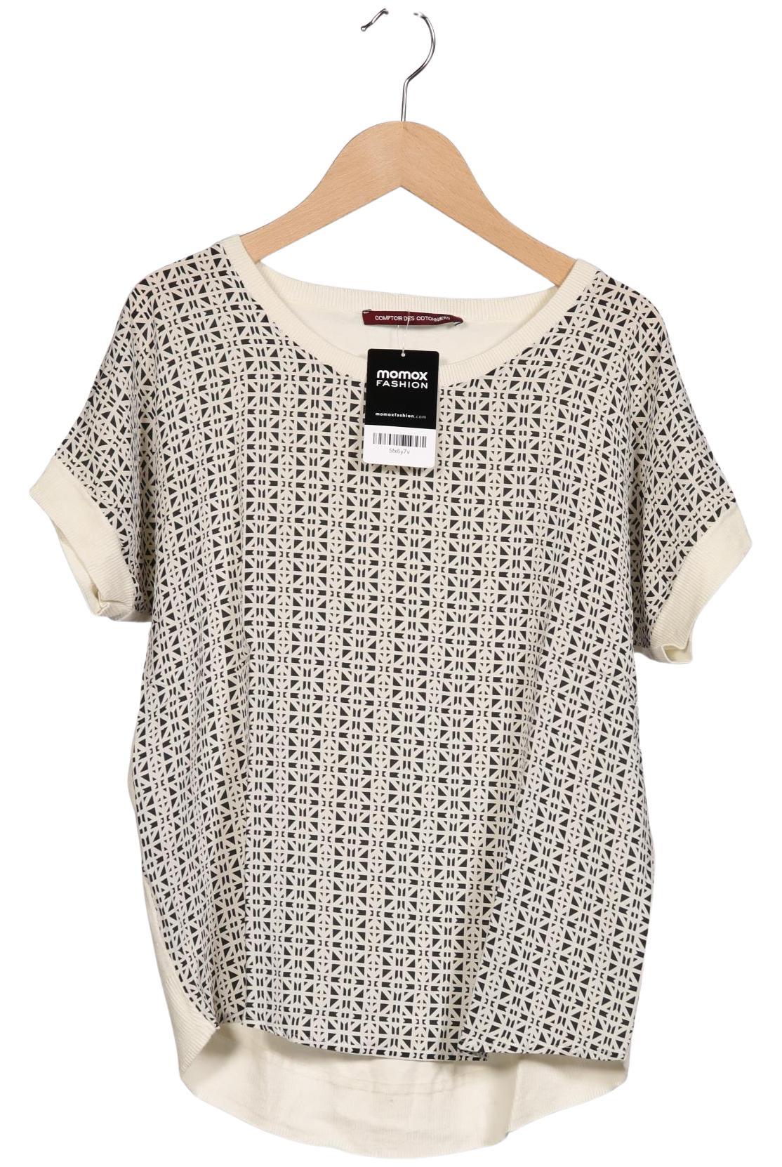 

Comptoir des Cotonniers Damen T-Shirt, cremeweiß, Gr. 36