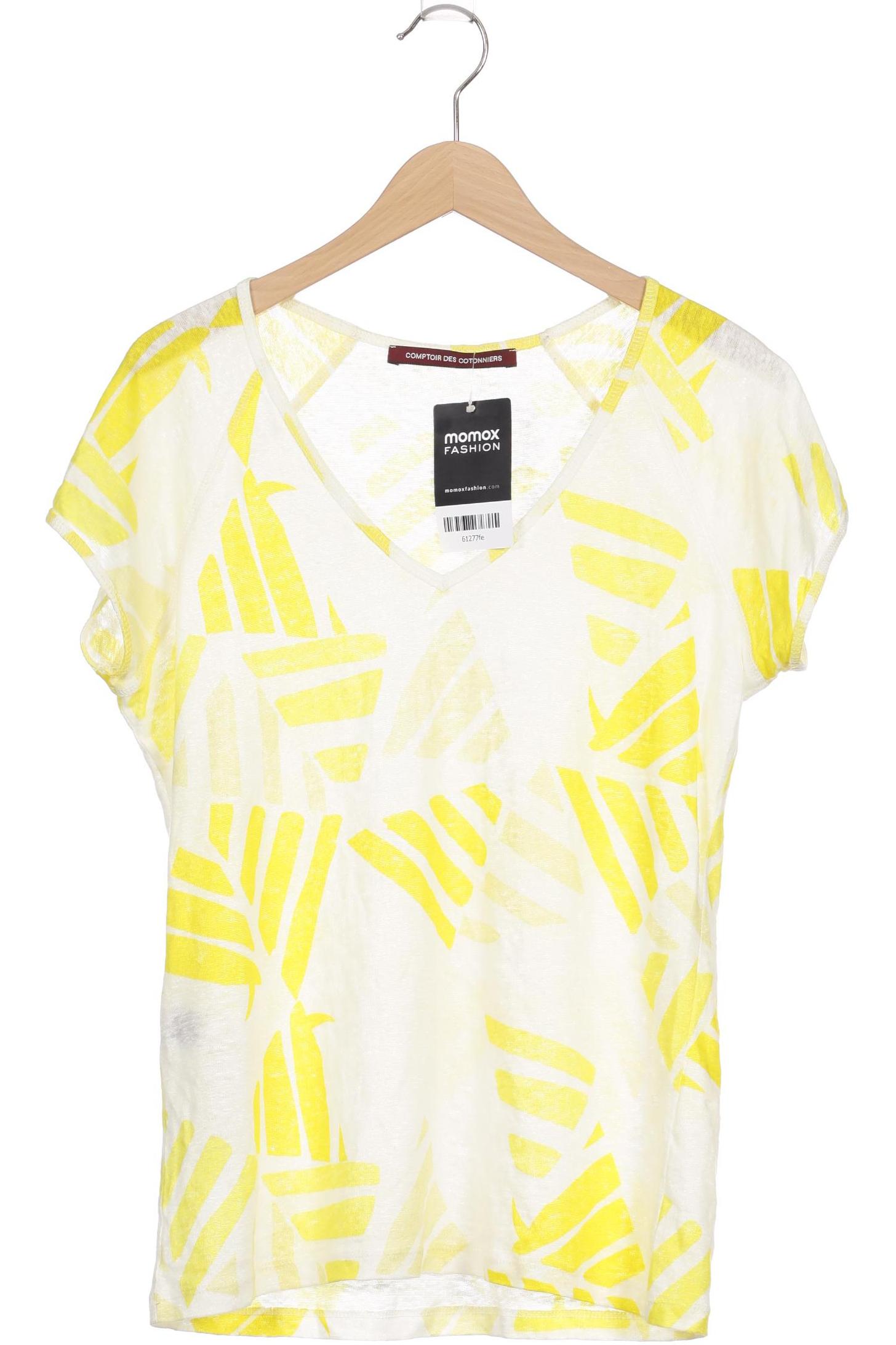 

Comptoir des Cotonniers Damen T-Shirt, gelb, Gr. 34