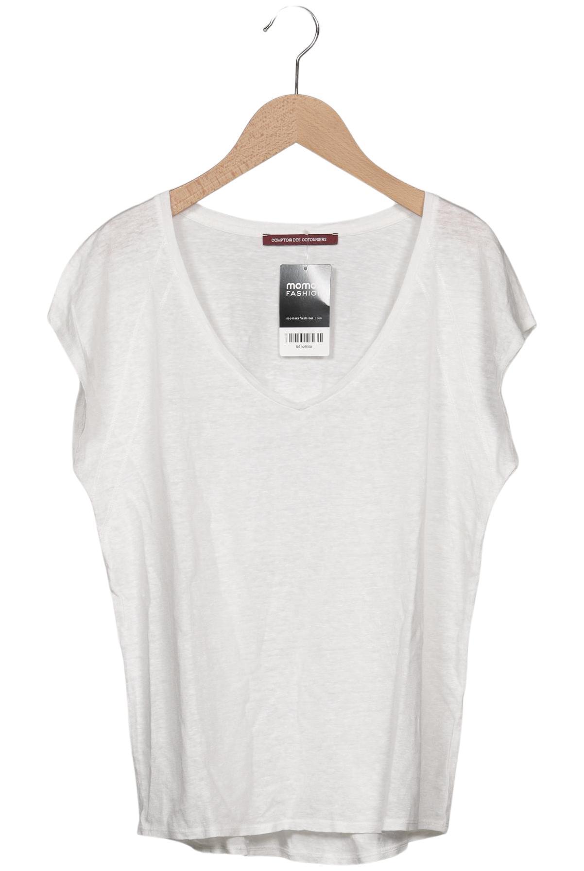 

Comptoir des Cotonniers Damen T-Shirt, weiß, Gr. 44