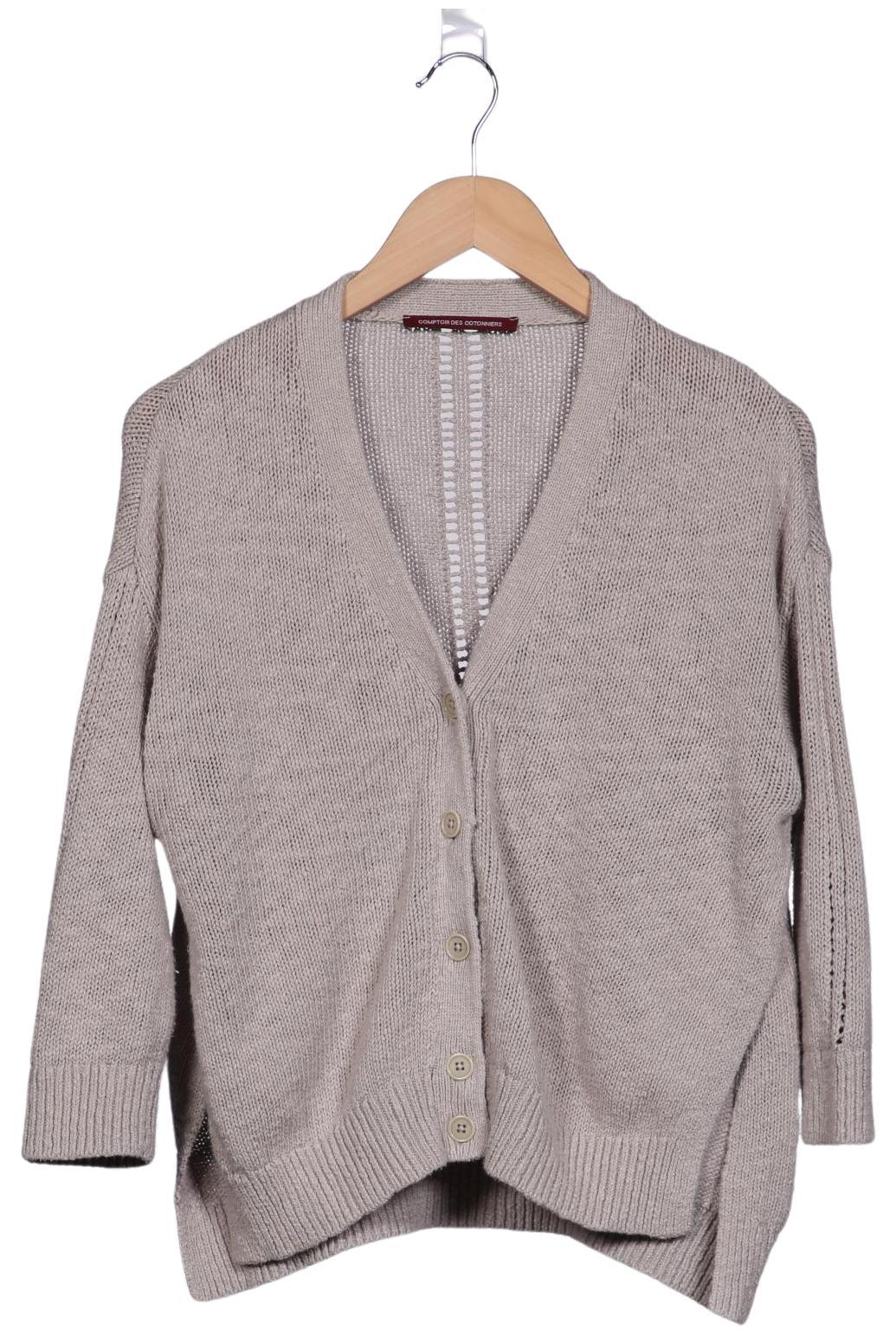 

Comptoir des Cotonniers Damen Strickjacke, beige, Gr. 42