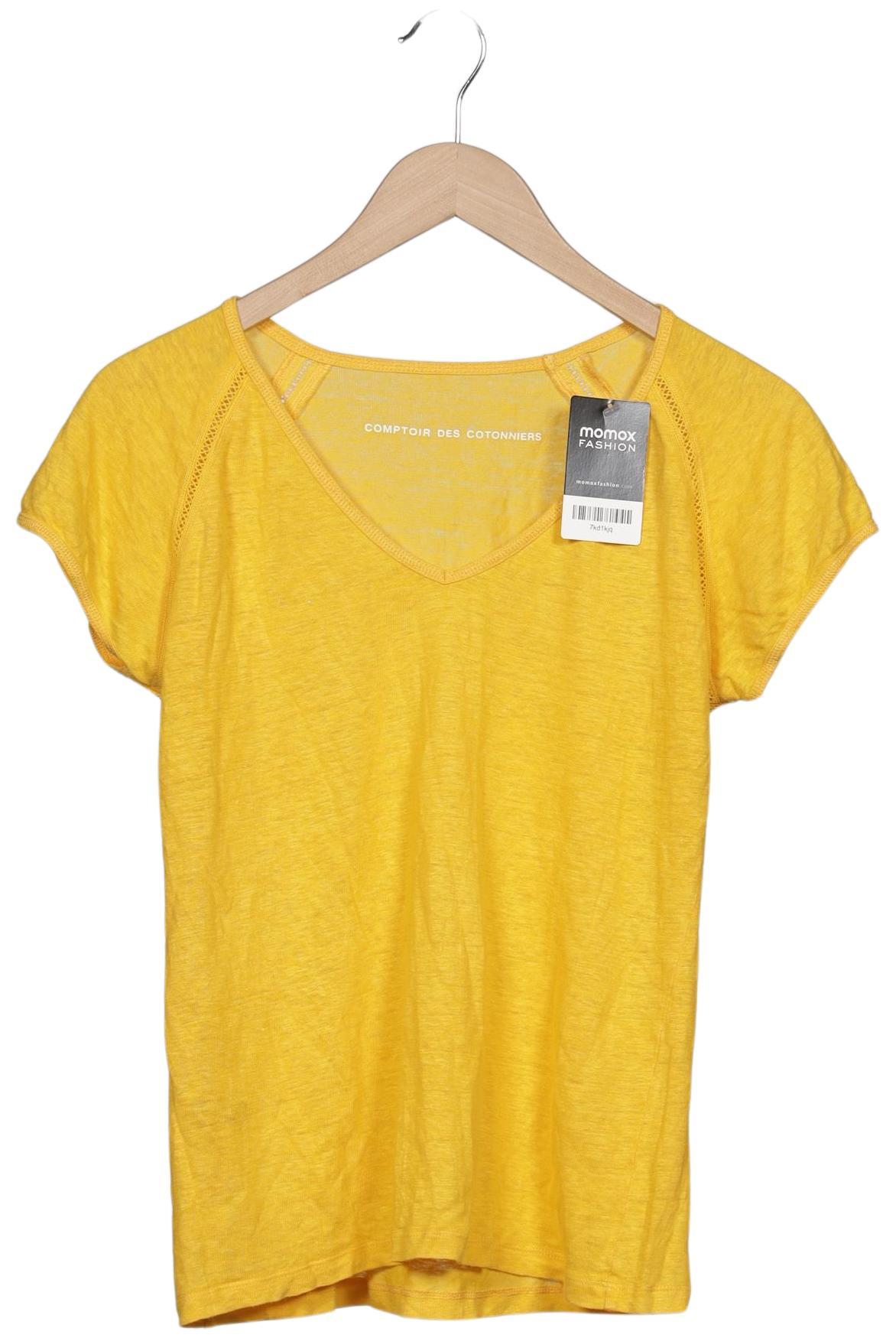 

Comptoir des Cotonniers Damen T-Shirt, gelb, Gr. 38