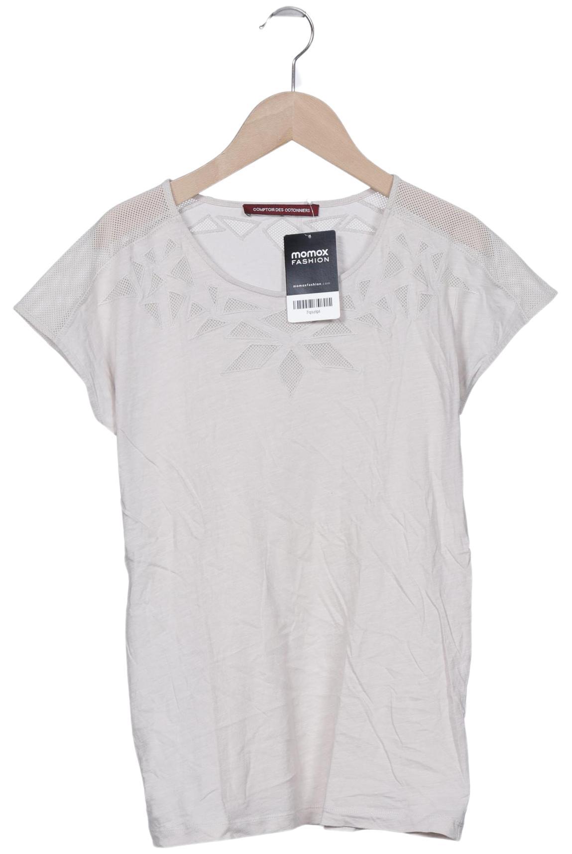 

Comptoir des Cotonniers Damen T-Shirt, cremeweiß, Gr. 36
