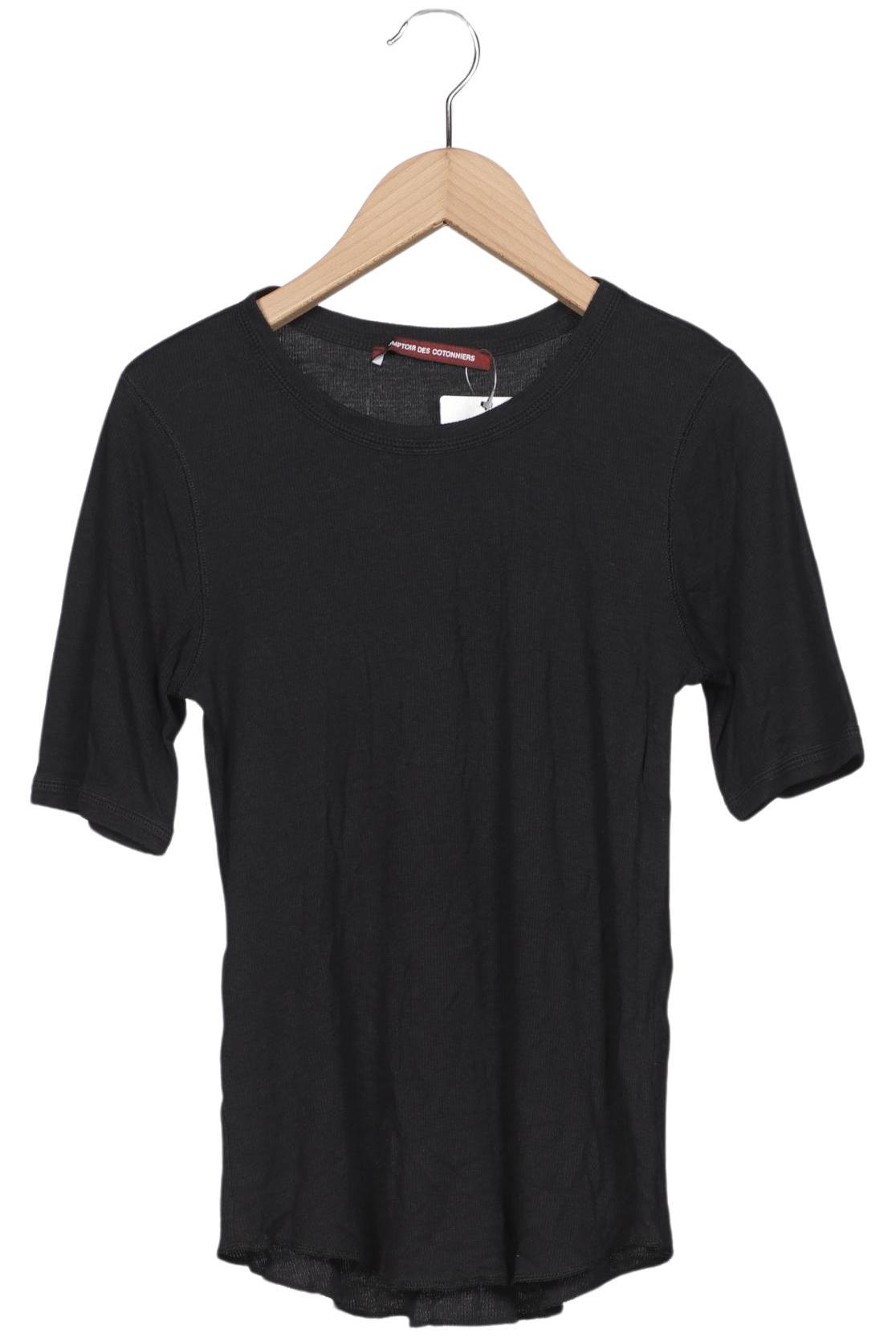 

Comptoir des Cotonniers Damen T-Shirt, schwarz, Gr. 38