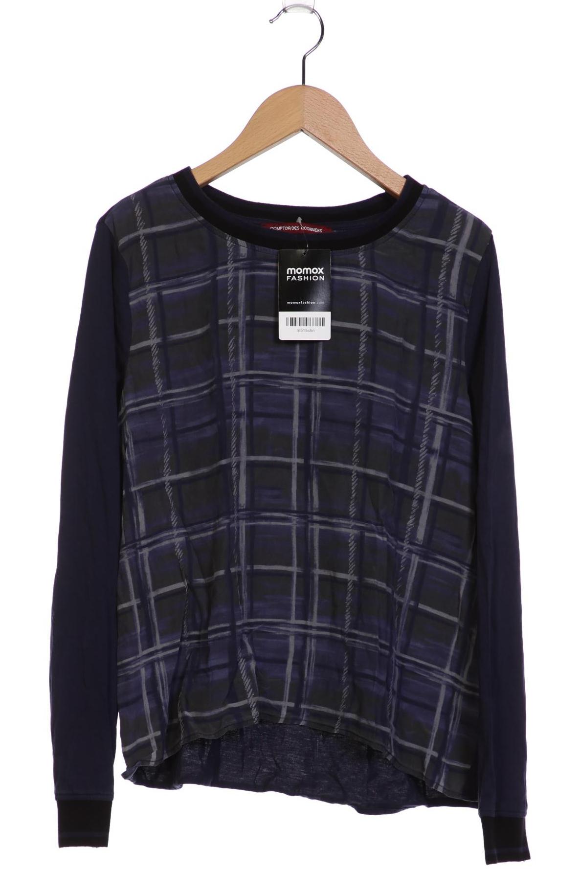 

Comptoir des Cotonniers Damen Langarmshirt, marineblau, Gr. 38
