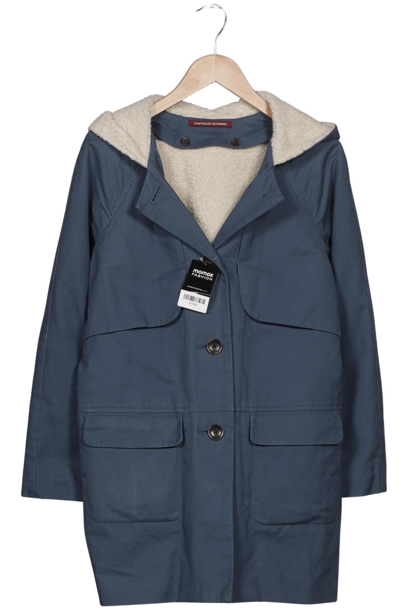 

Comptoir des Cotonniers Damen Mantel, blau, Gr. 38