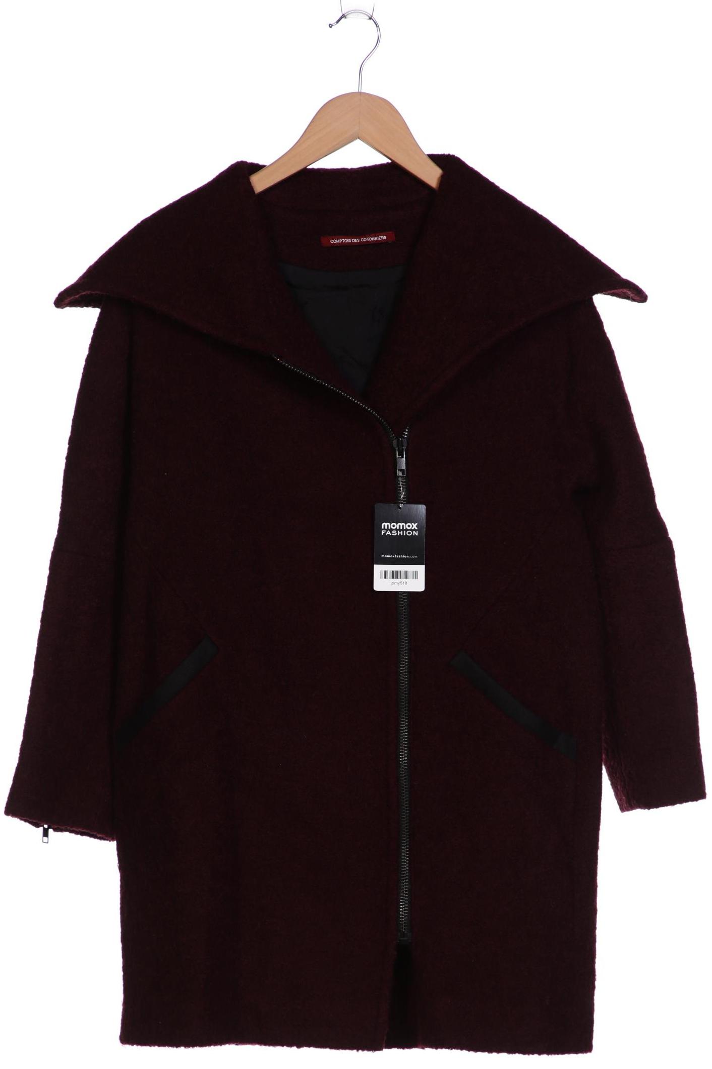 

Comptoir des Cotonniers Damen Mantel, bordeaux, Gr. 36