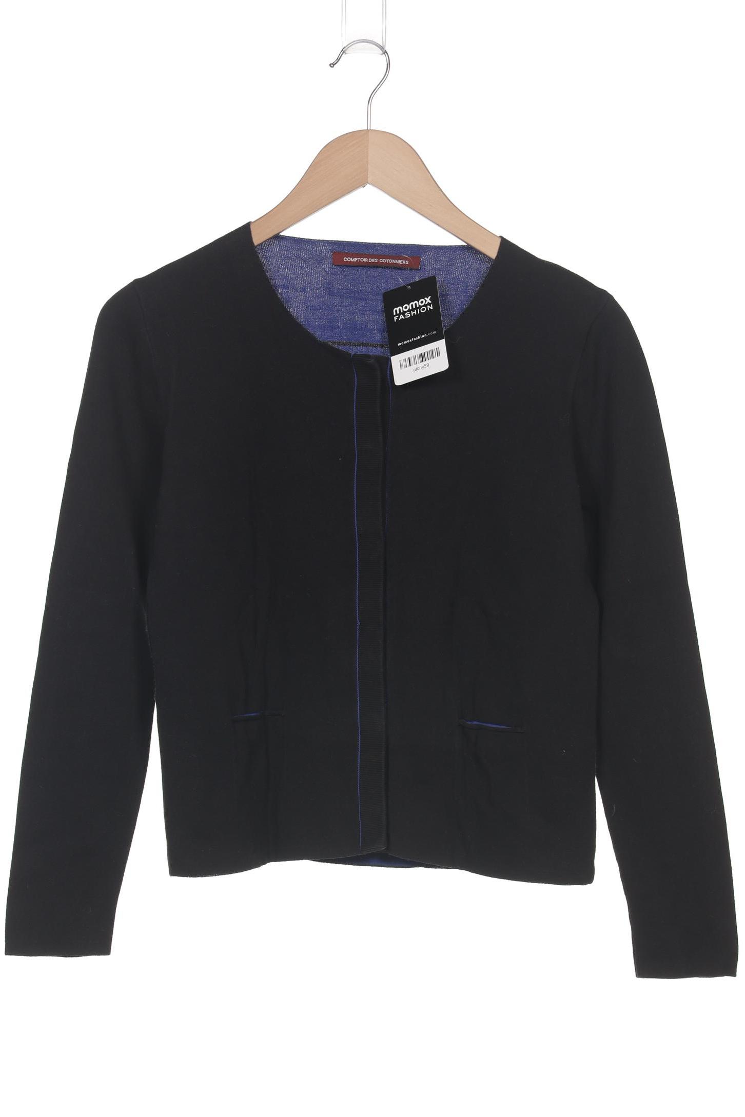 

Comptoir des Cotonniers Damen Strickjacke, schwarz, Gr. 36