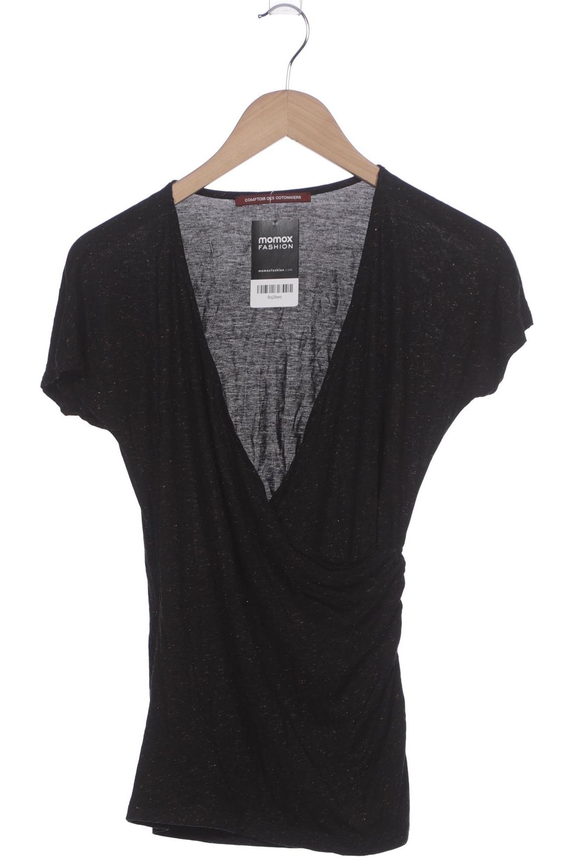 

Comptoir des Cotonniers Damen T-Shirt, schwarz, Gr. 36