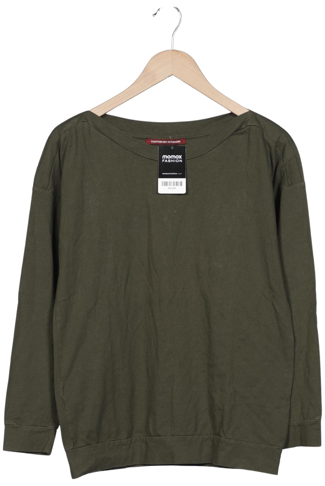 

Comptoir des Cotonniers Damen Langarmshirt, grün, Gr. 36